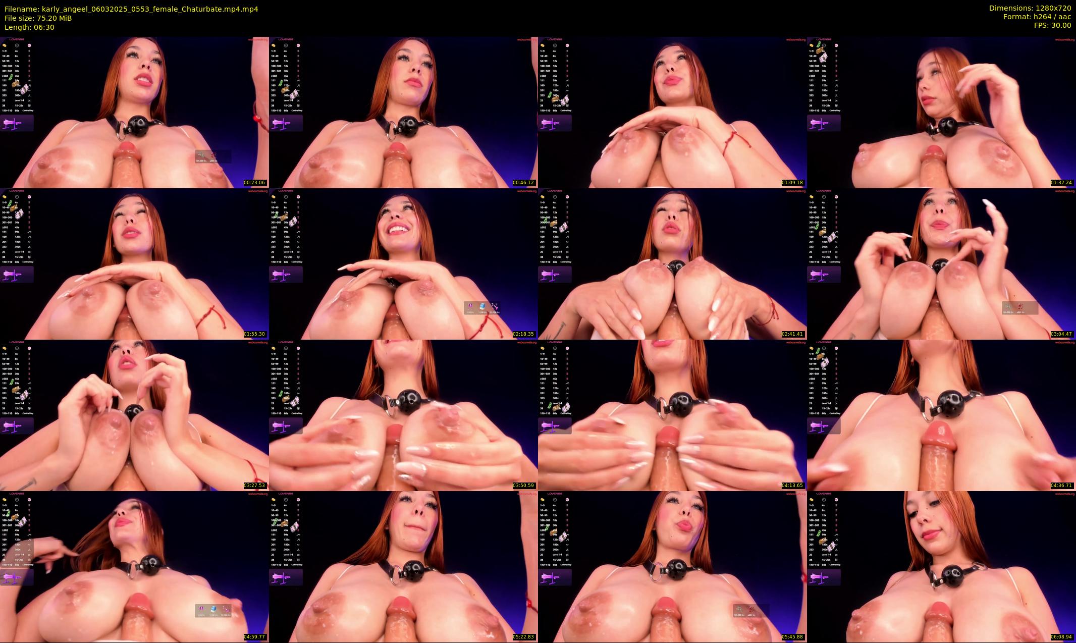 karly_angeel — 7 minute Chaturbate couple cam show recording, 720p, Mar 6, 2025
