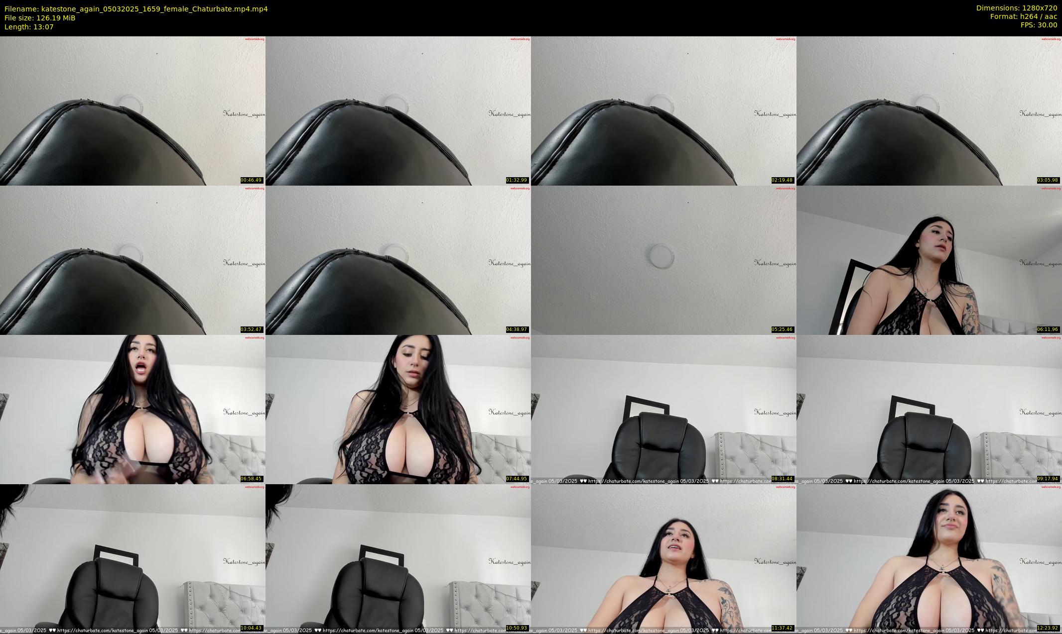 katestone_again — 14 minute Chaturbate female cam show recording, 720p, Mar 5, 2025