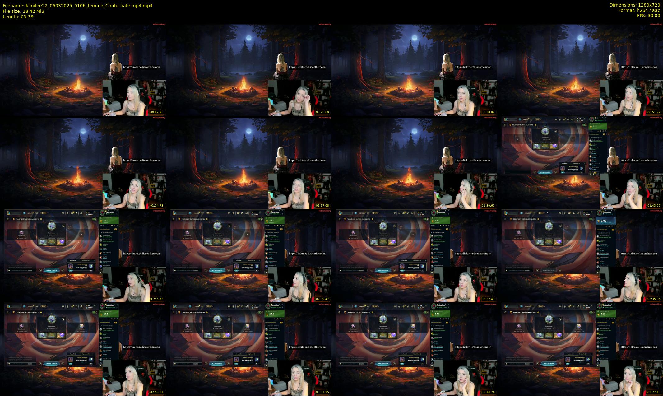 kimilee22 — 4 minute Chaturbate female cam show recording, 720p, Mar 6, 2025
