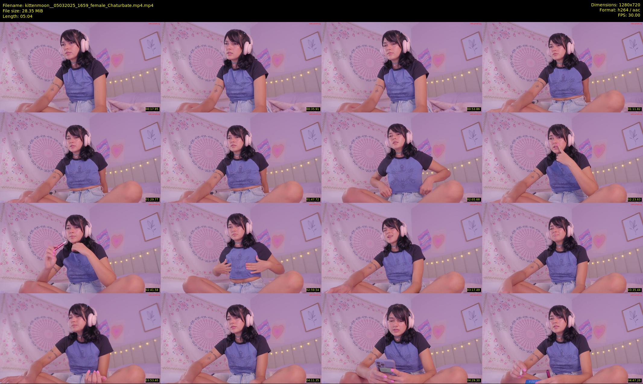 kittenmoon_ — 6 minute Chaturbate female cam show recording, 720p, Mar 5, 2025