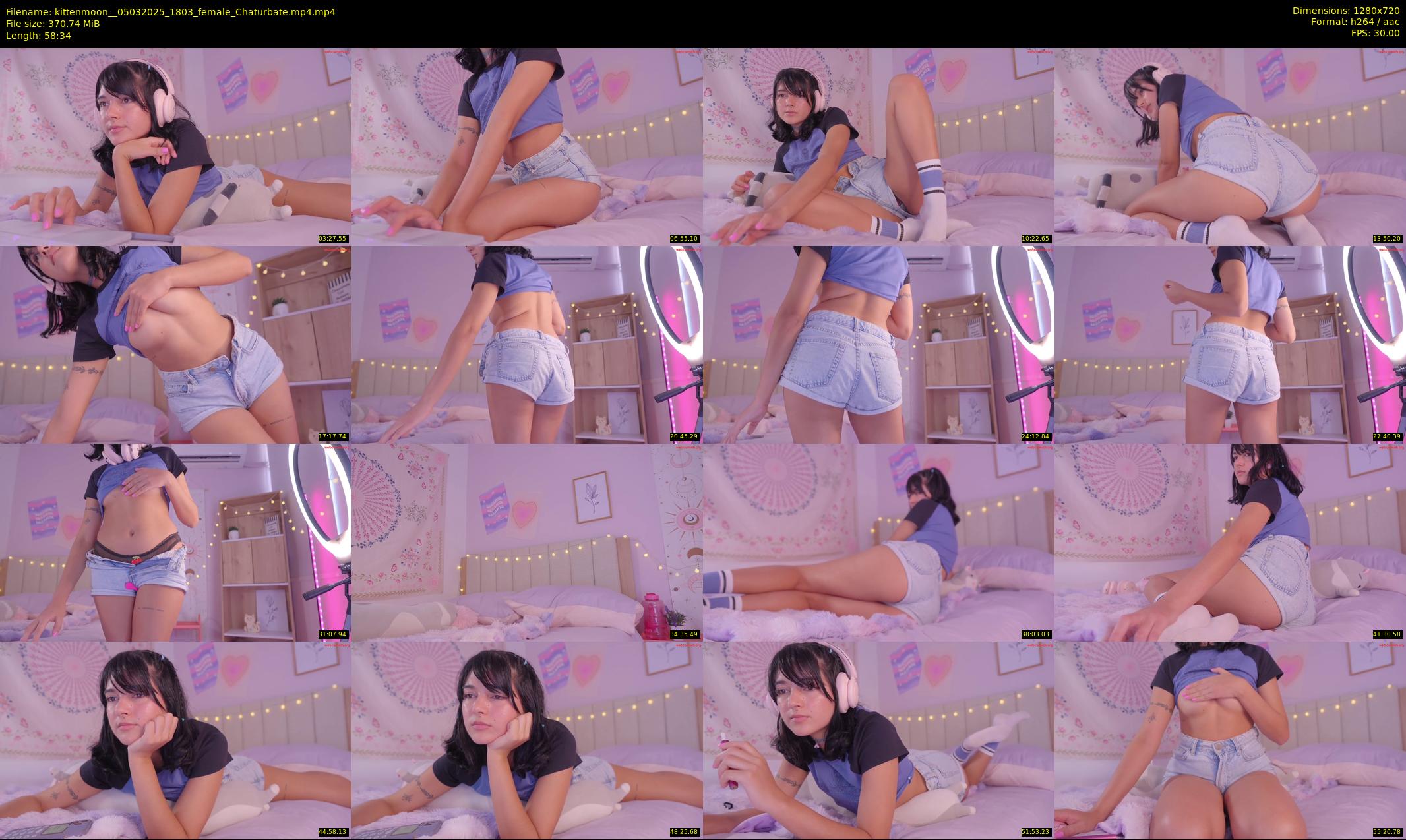 kittenmoon_ — 59 minute Chaturbate female cam show recording, 720p, Mar 5, 2025