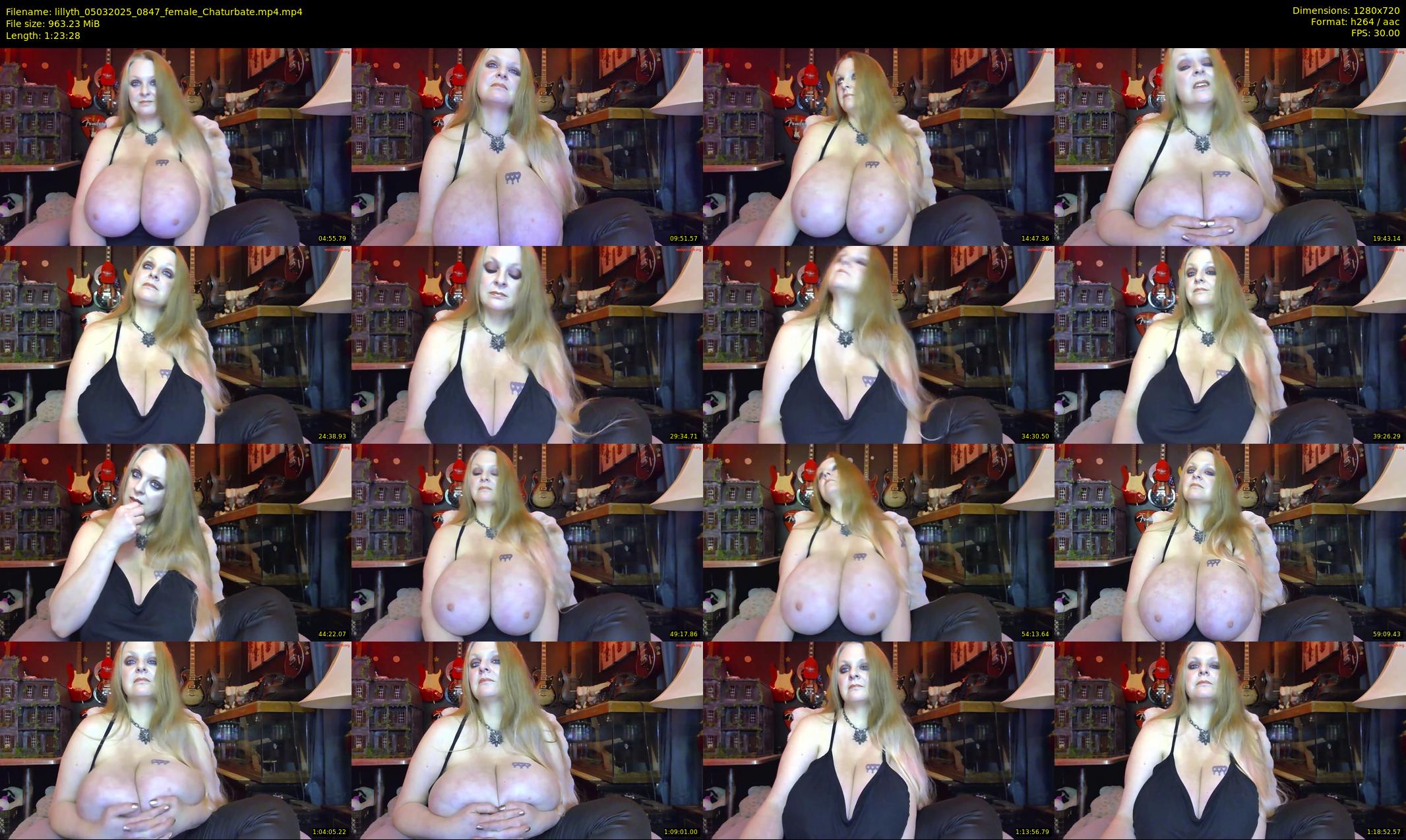 lillyth — 84 minute Chaturbate female cam show recording, 720p, Mar 5, 2025