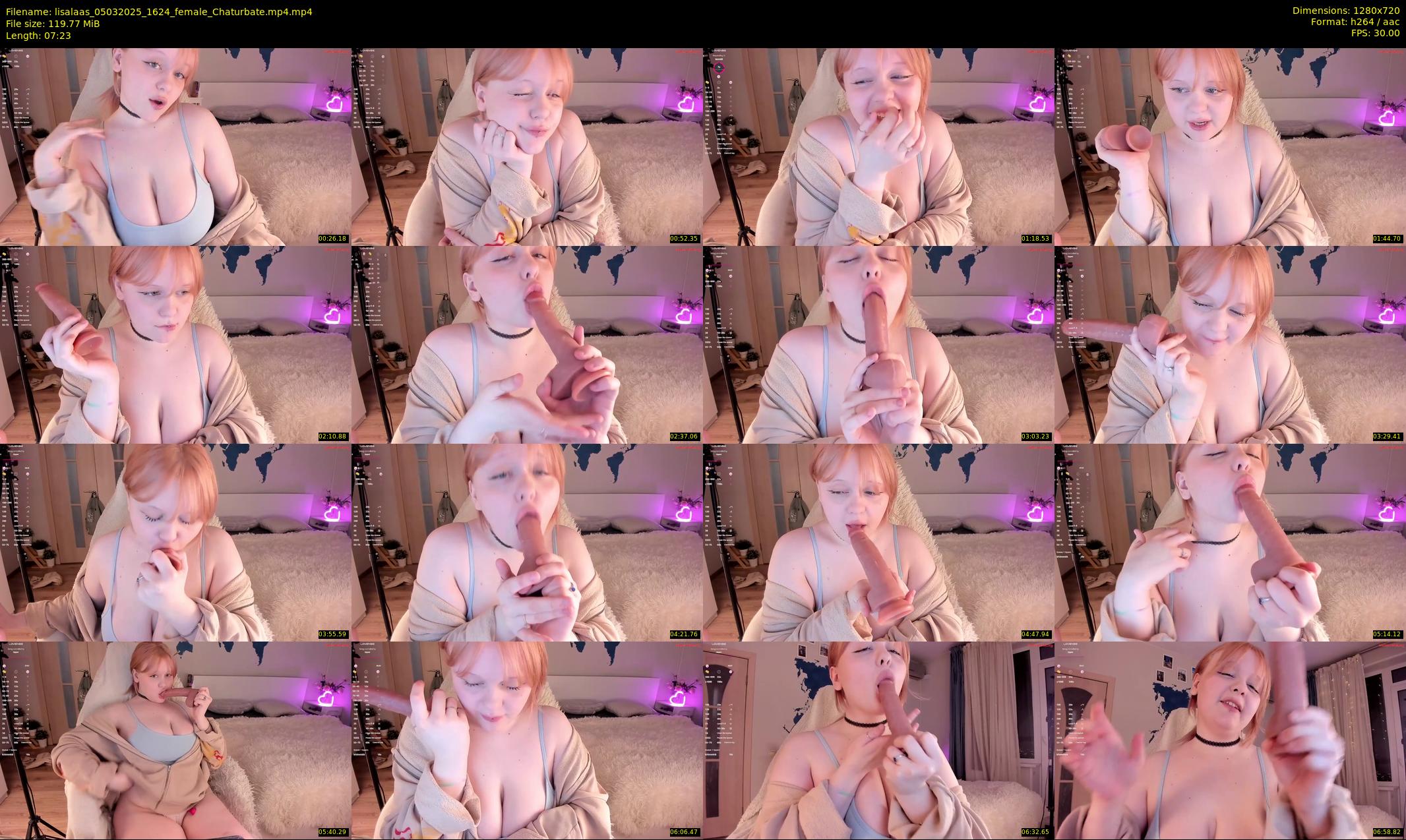 lisalaas — 8 minute Chaturbate female cam show recording, 720p, Mar 5, 2025