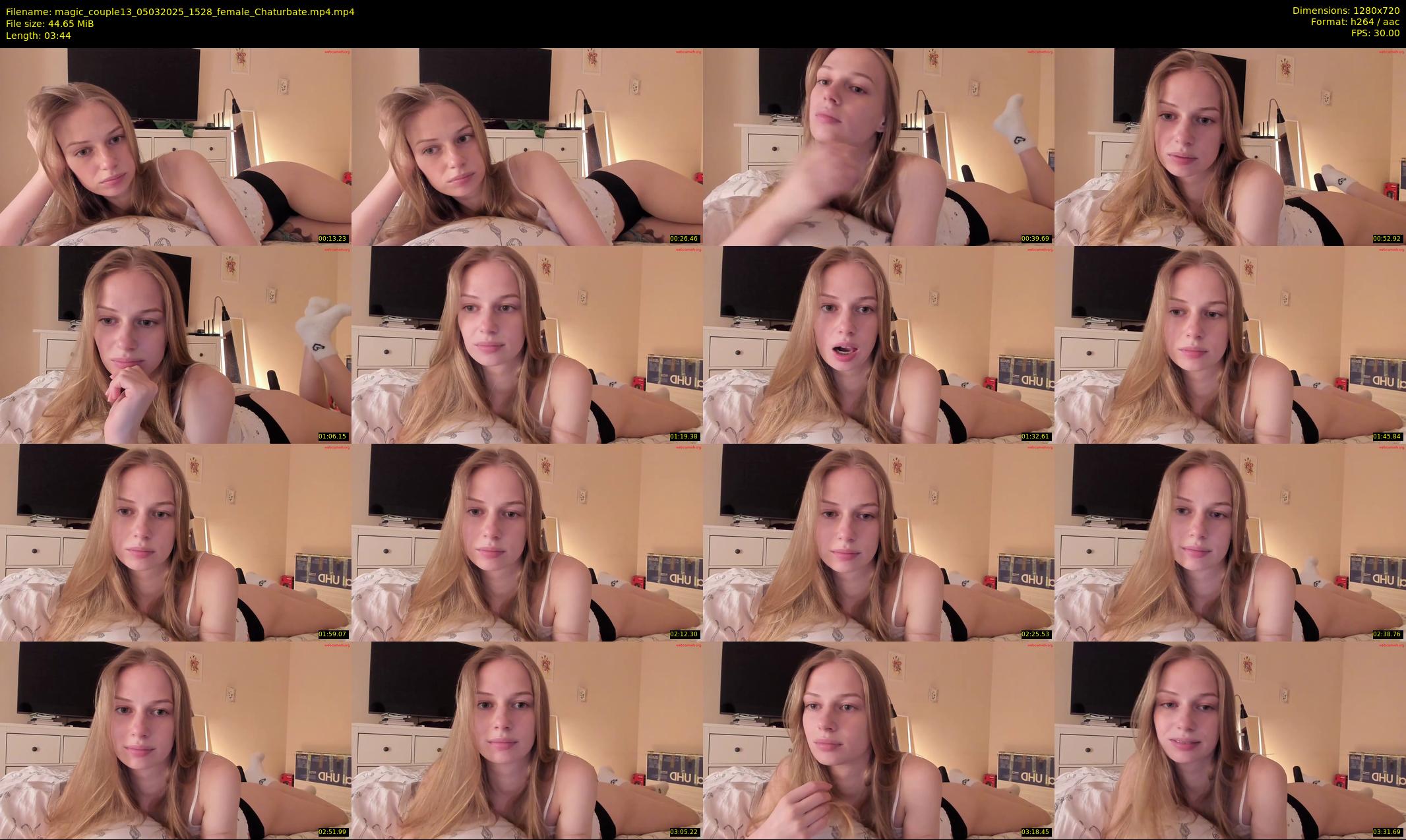 magic_couple13 — 4 minute Chaturbate couple cam show recording, 720p, Mar 5, 2025