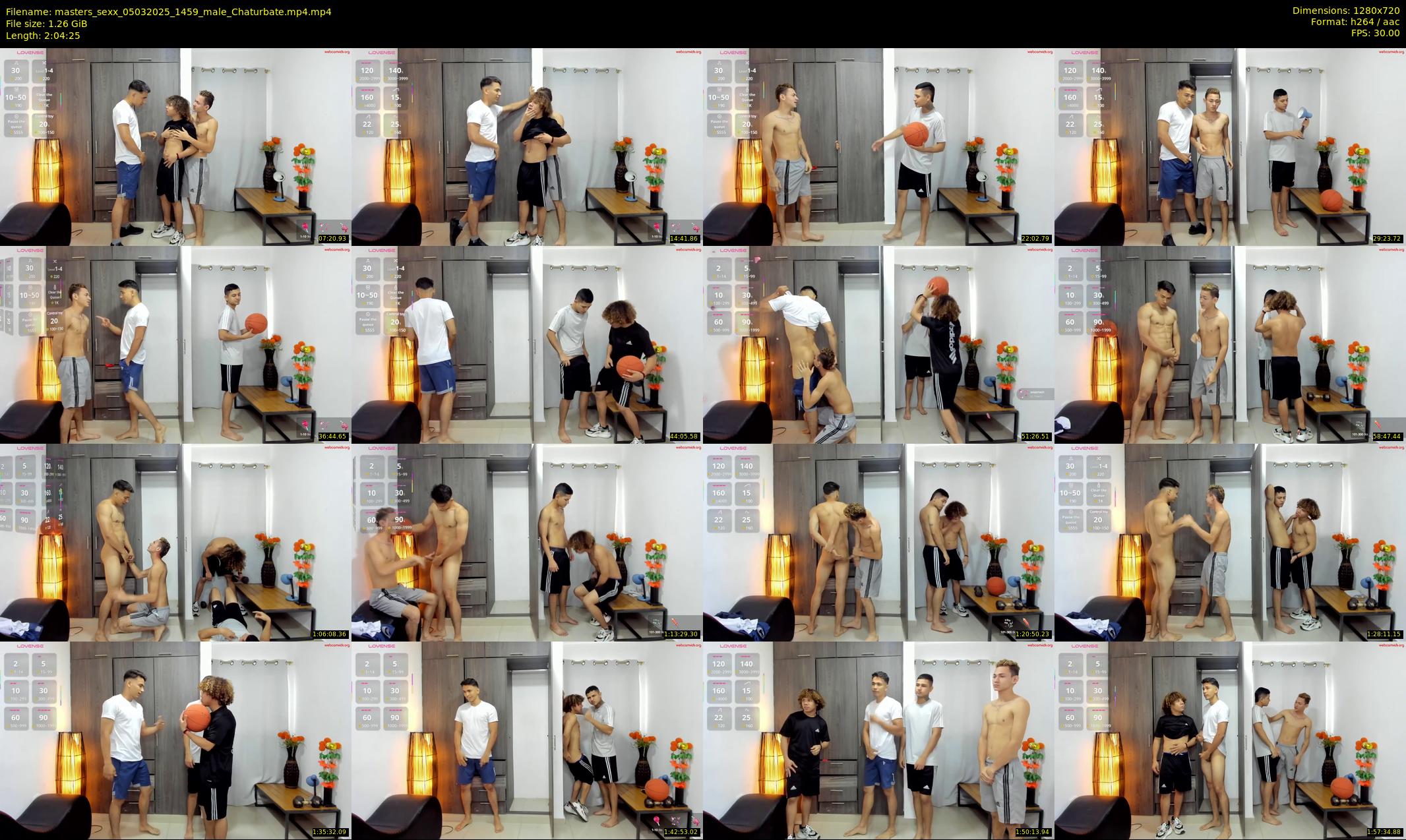 masters_sexx — 125 minute Chaturbate male cam show recording, 720p, Mar 5, 2025