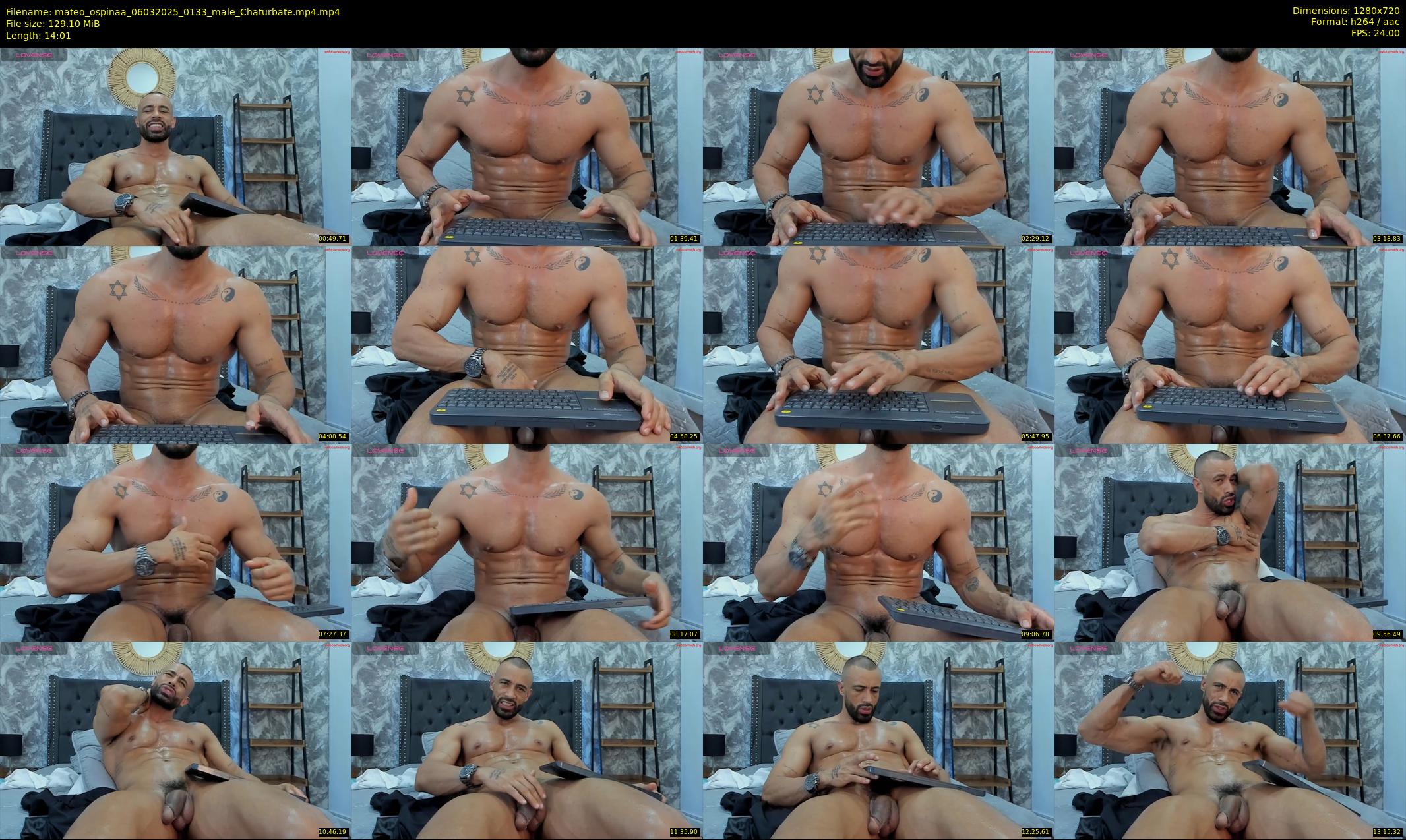 mateo_ospinaa — 15 minute Chaturbate male cam show recording, 720p, Mar 6, 2025