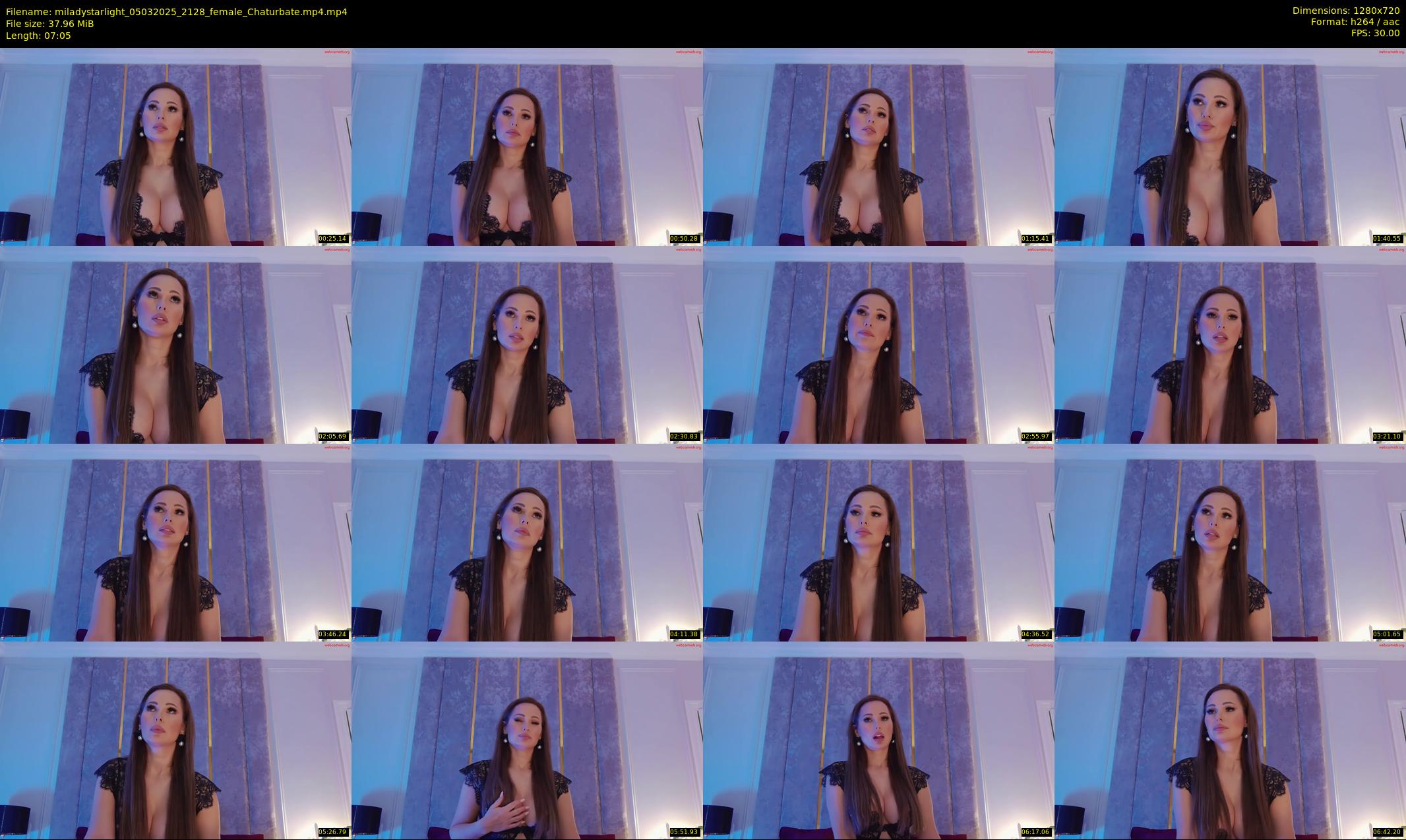 miladystarlight — 8 minute Chaturbate female cam show recording, 720p, Mar 5, 2025