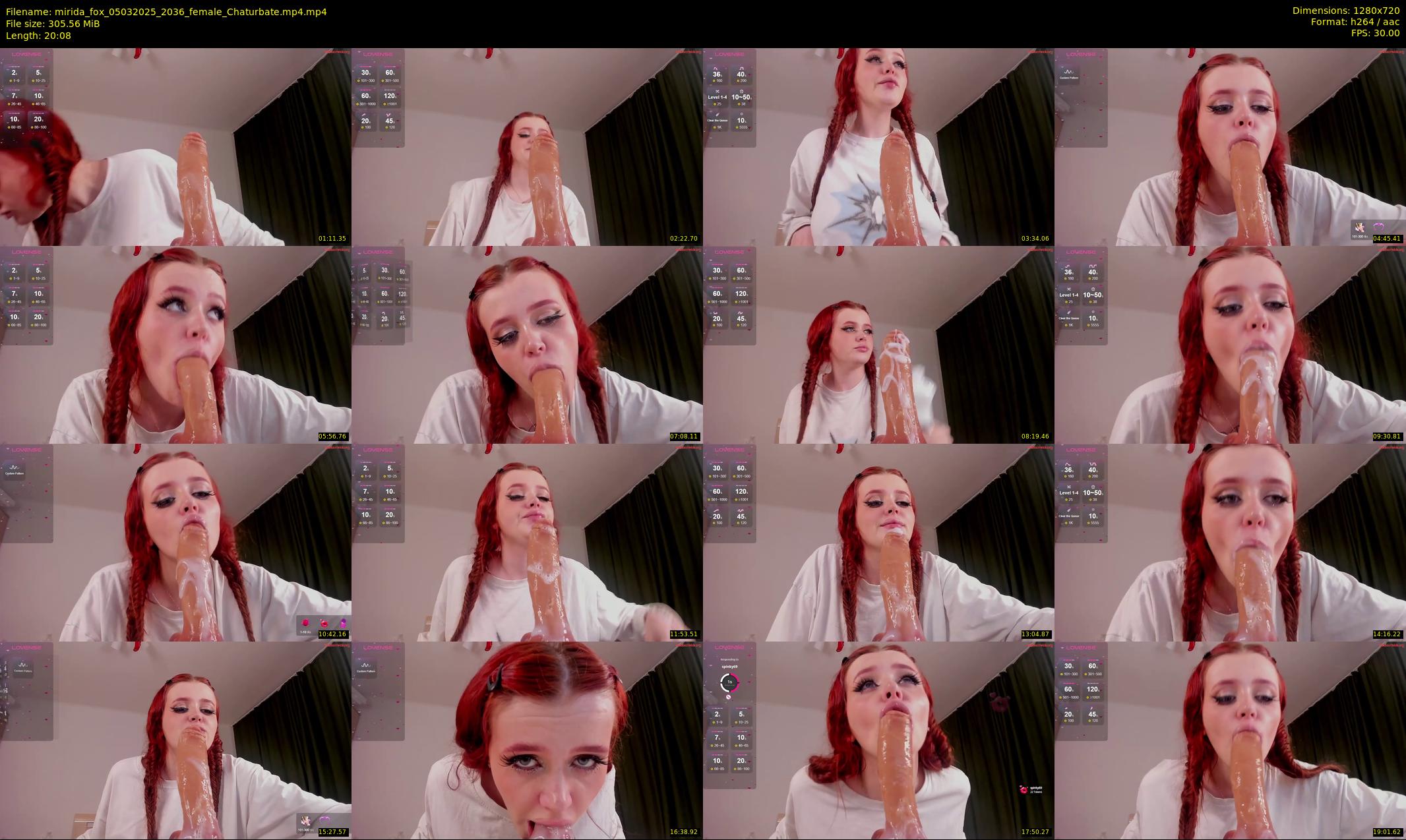 mirida_fox — 21 minute Chaturbate female cam show recording, 720p, Mar 5, 2025