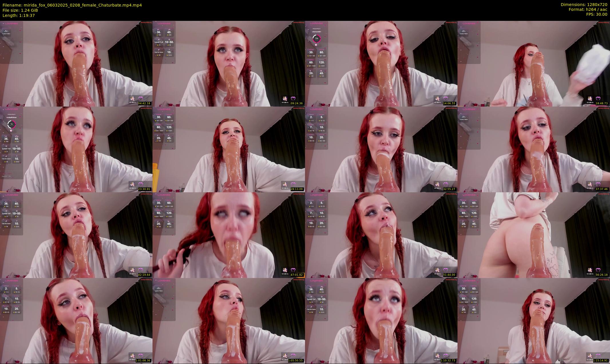mirida_fox — 80 minute Chaturbate female cam show recording, 720p, Mar 6, 2025