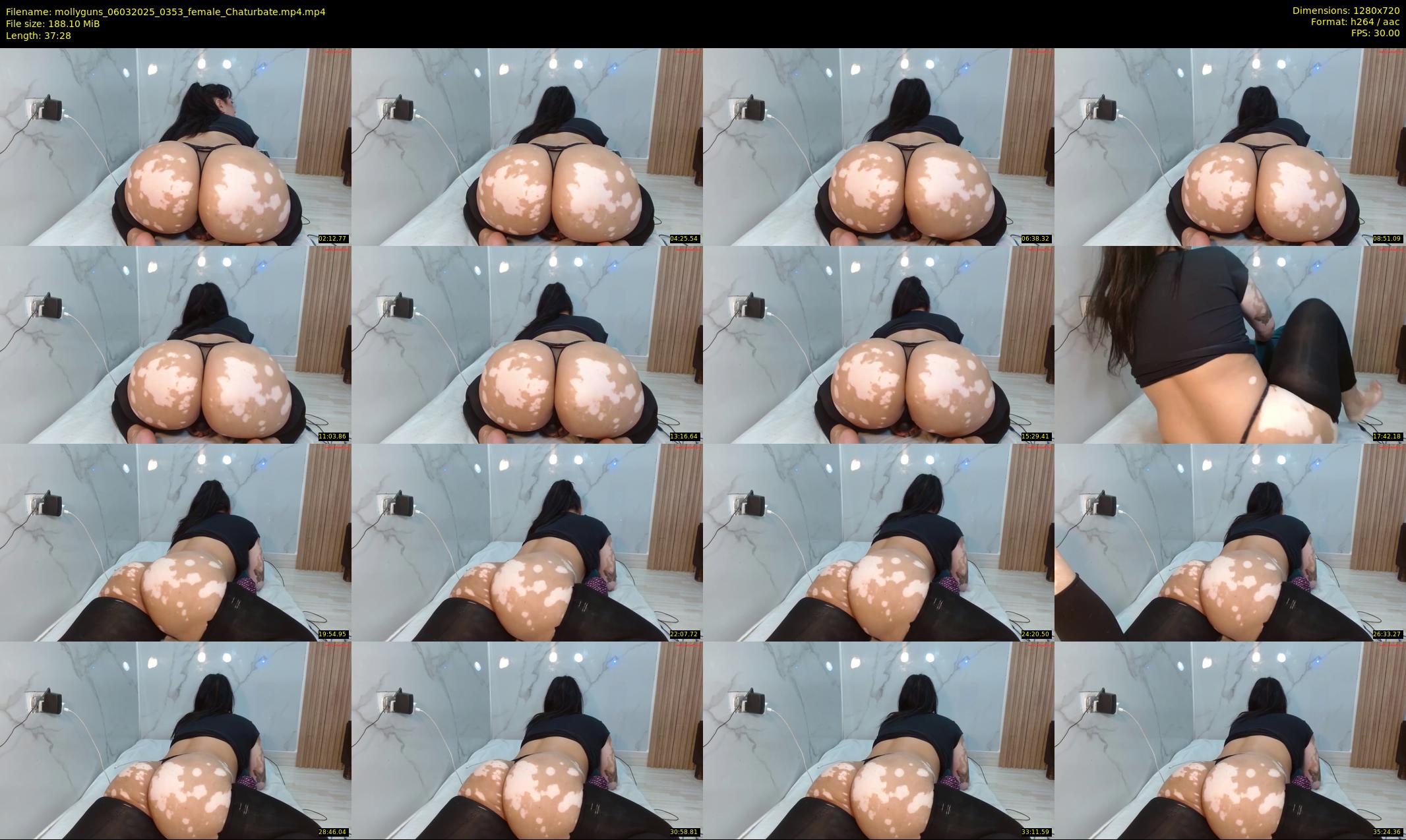 mollyguns — 38 minute Chaturbate female cam show recording, 720p, Mar 6, 2025