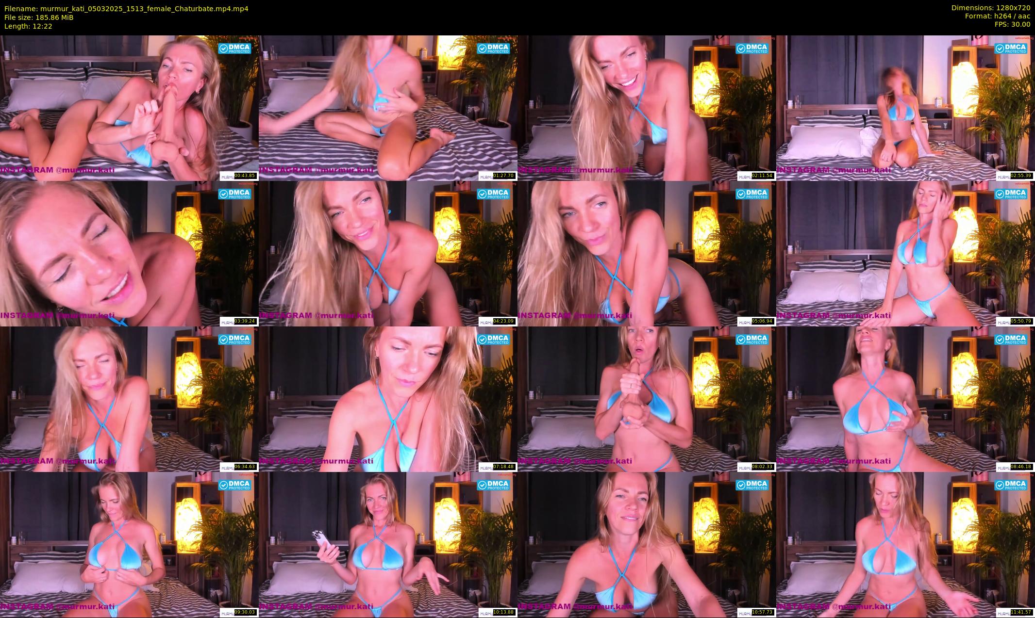 murmur_kati — 13 minute Chaturbate female cam show recording, 720p, Mar 5, 2025