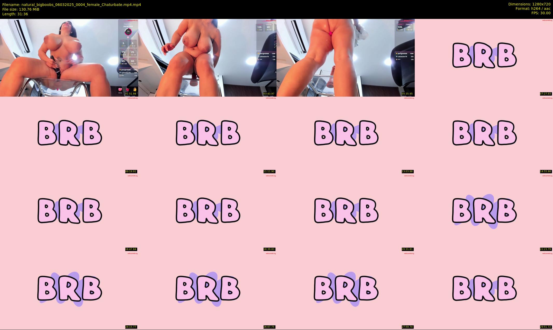 natural_bigboobs — 32 minute Chaturbate female cam show recording, 720p, Mar 6, 2025