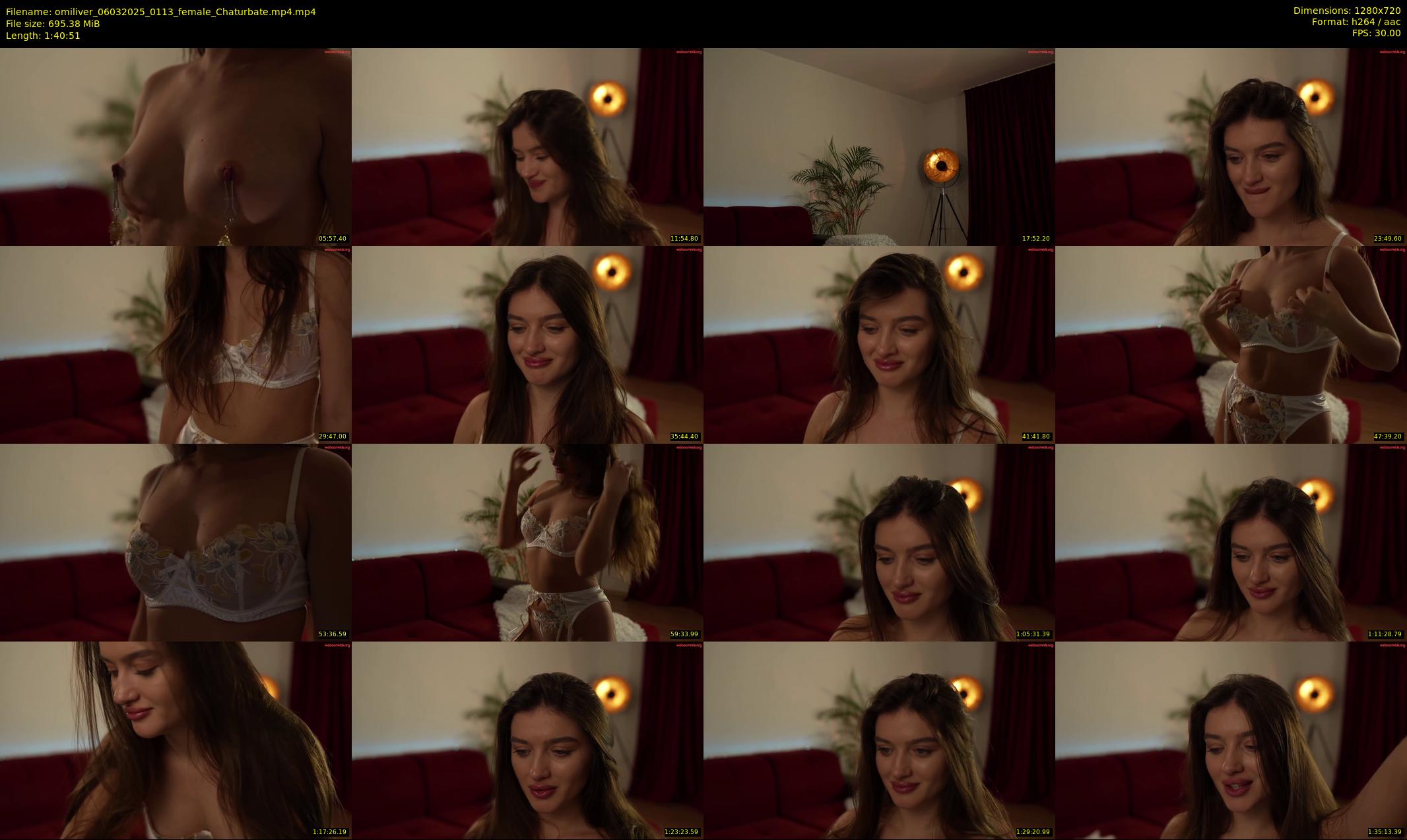 omiliver — 101 minute Chaturbate female cam show recording, 720p, Mar 6, 2025