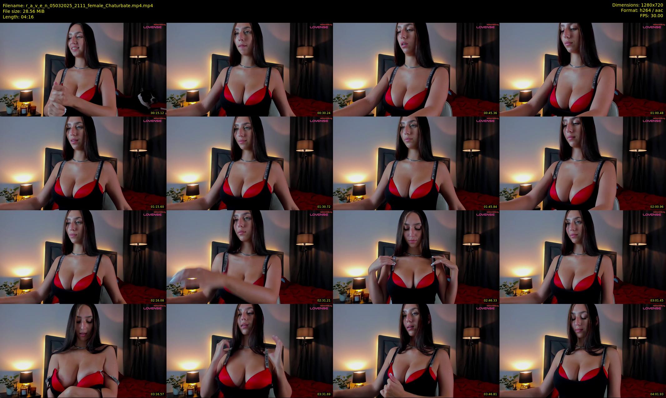 r_a_v_e_n — 5 minute Chaturbate female cam show recording, 720p, Mar 5, 2025
