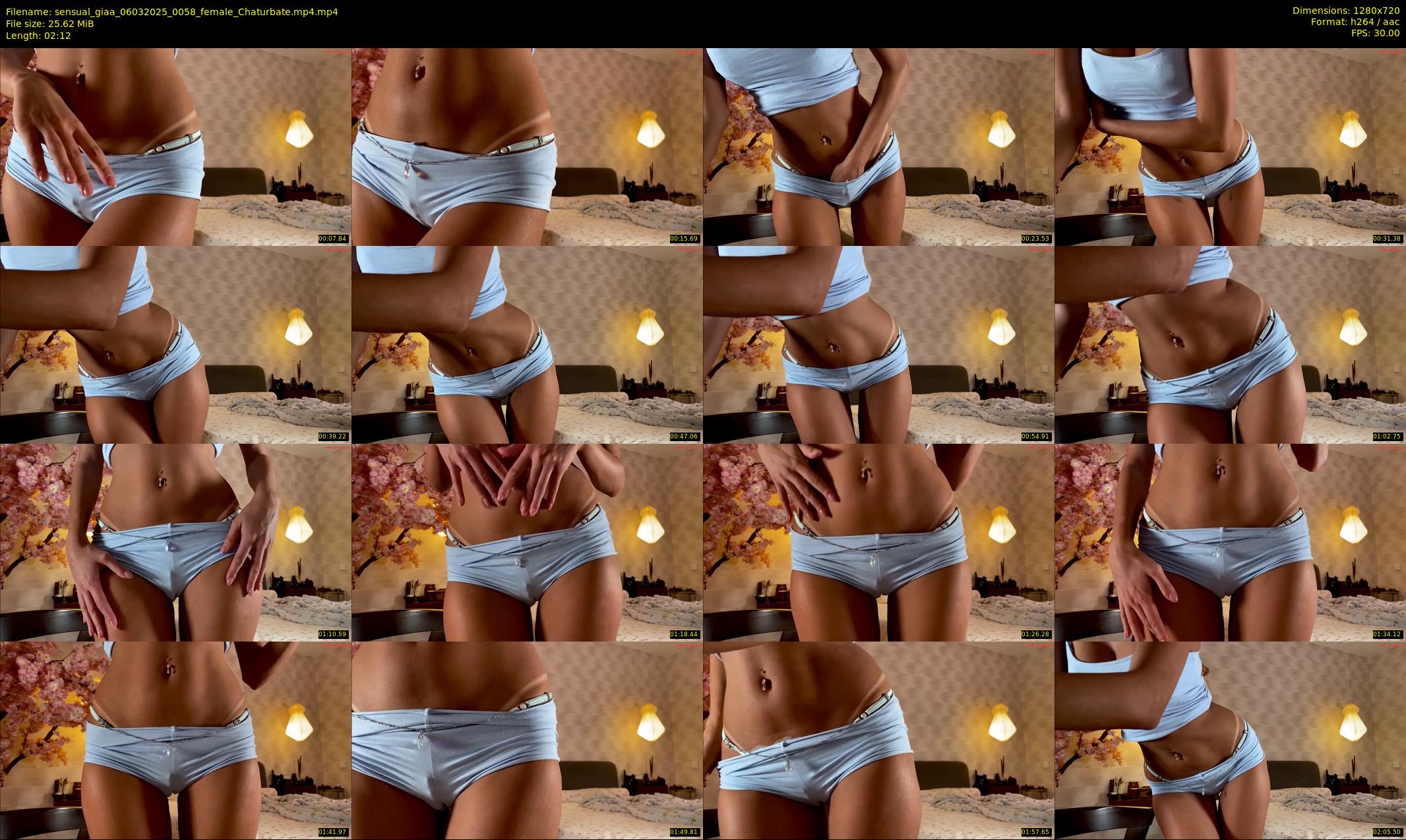 sensual_giaa — 3 minute Chaturbate female cam show recording, 720p, Mar 6, 2025