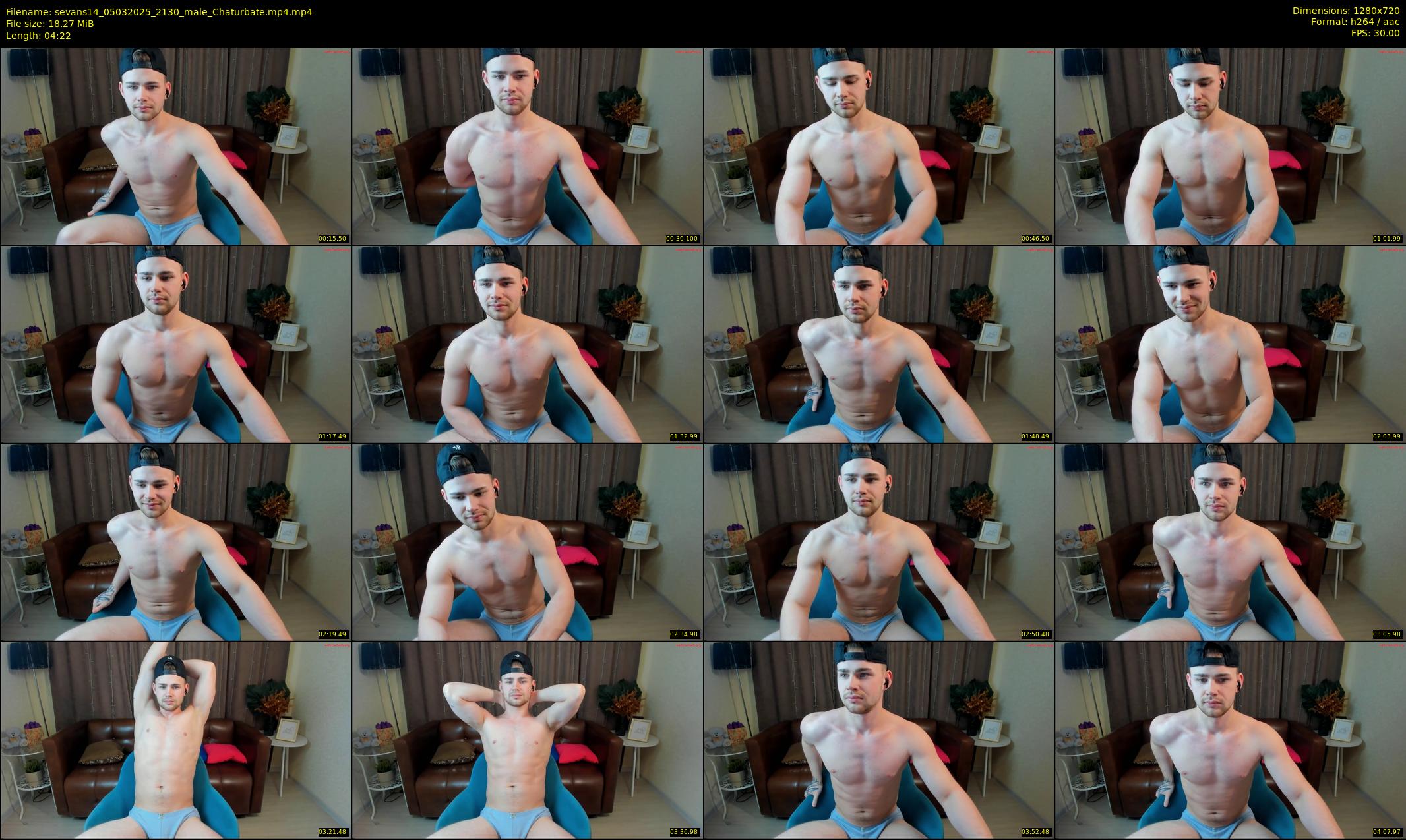 sevans14 — 5 minute Chaturbate male cam show recording, 720p, Mar 5, 2025