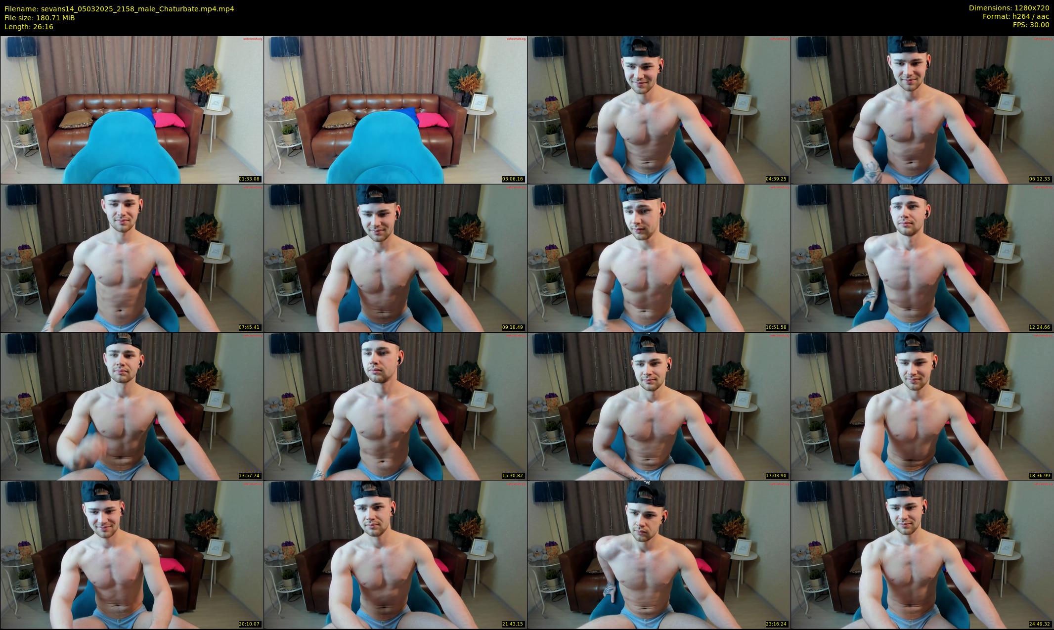 sevans14 — 27 minute Chaturbate male cam show recording, 720p, Mar 5, 2025