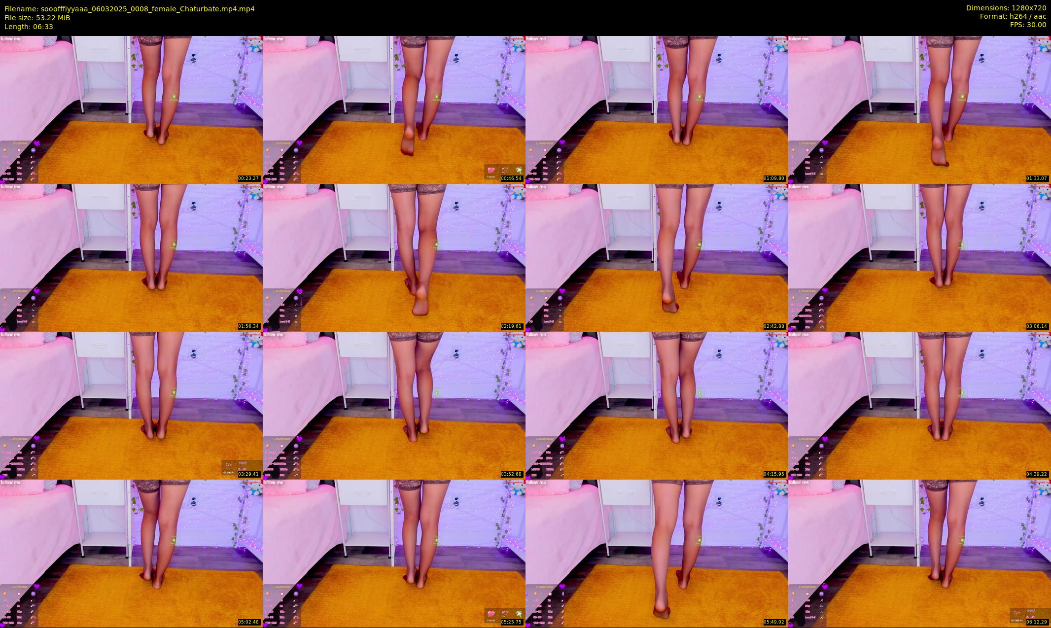 sooofffiyyaaa — 7 minute Chaturbate female cam show recording, 720p, Mar 6, 2025