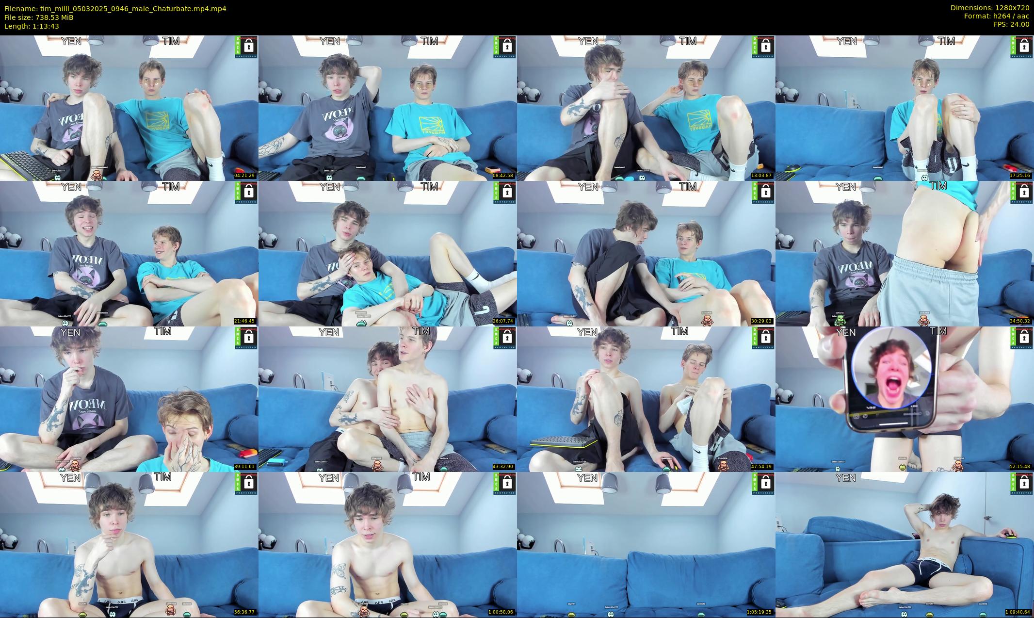 tim_milll — 74 minute Chaturbate male cam show recording, 720p, Mar 5, 2025