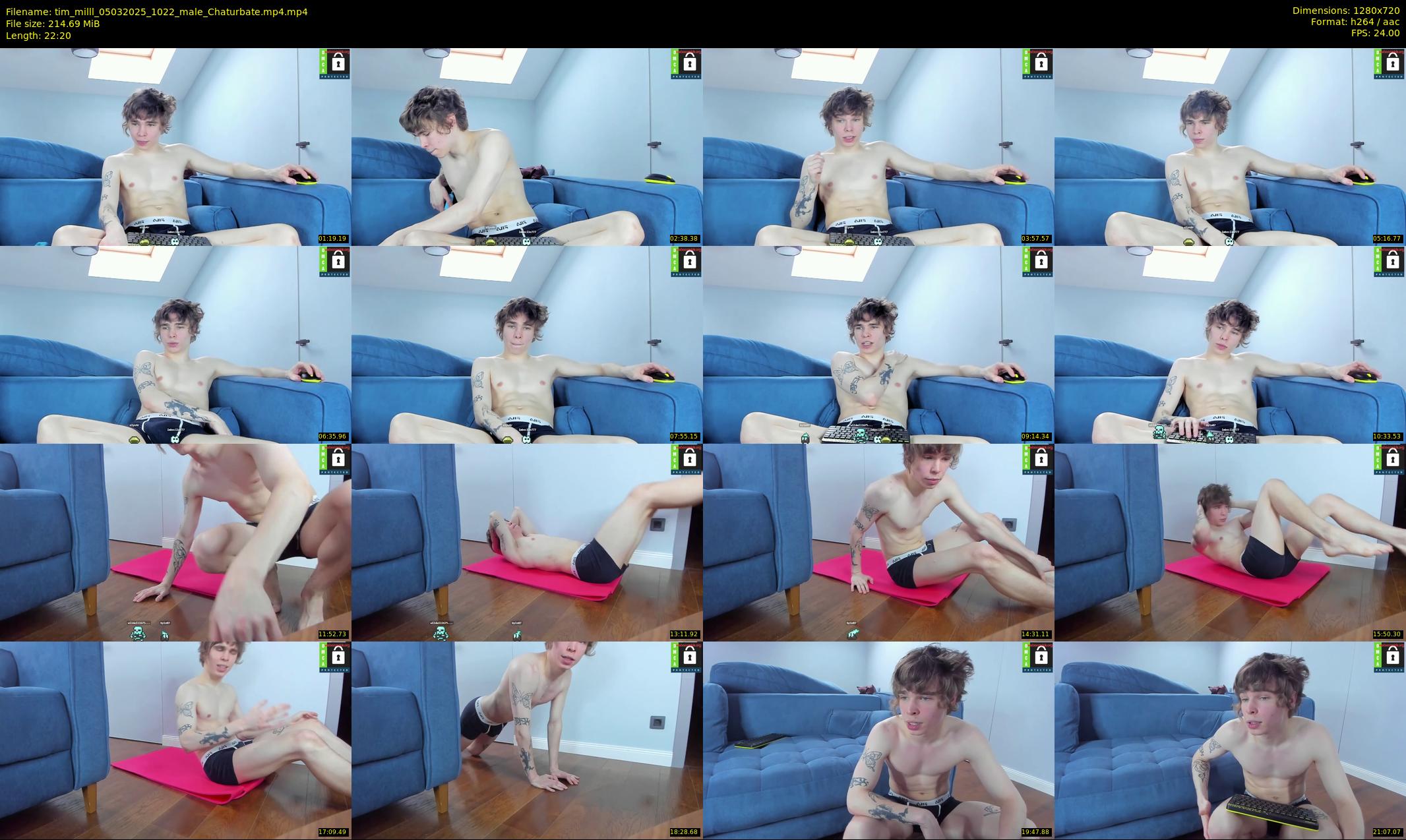 tim_milll — 23 minute Chaturbate male cam show recording, 720p, Mar 5, 2025
