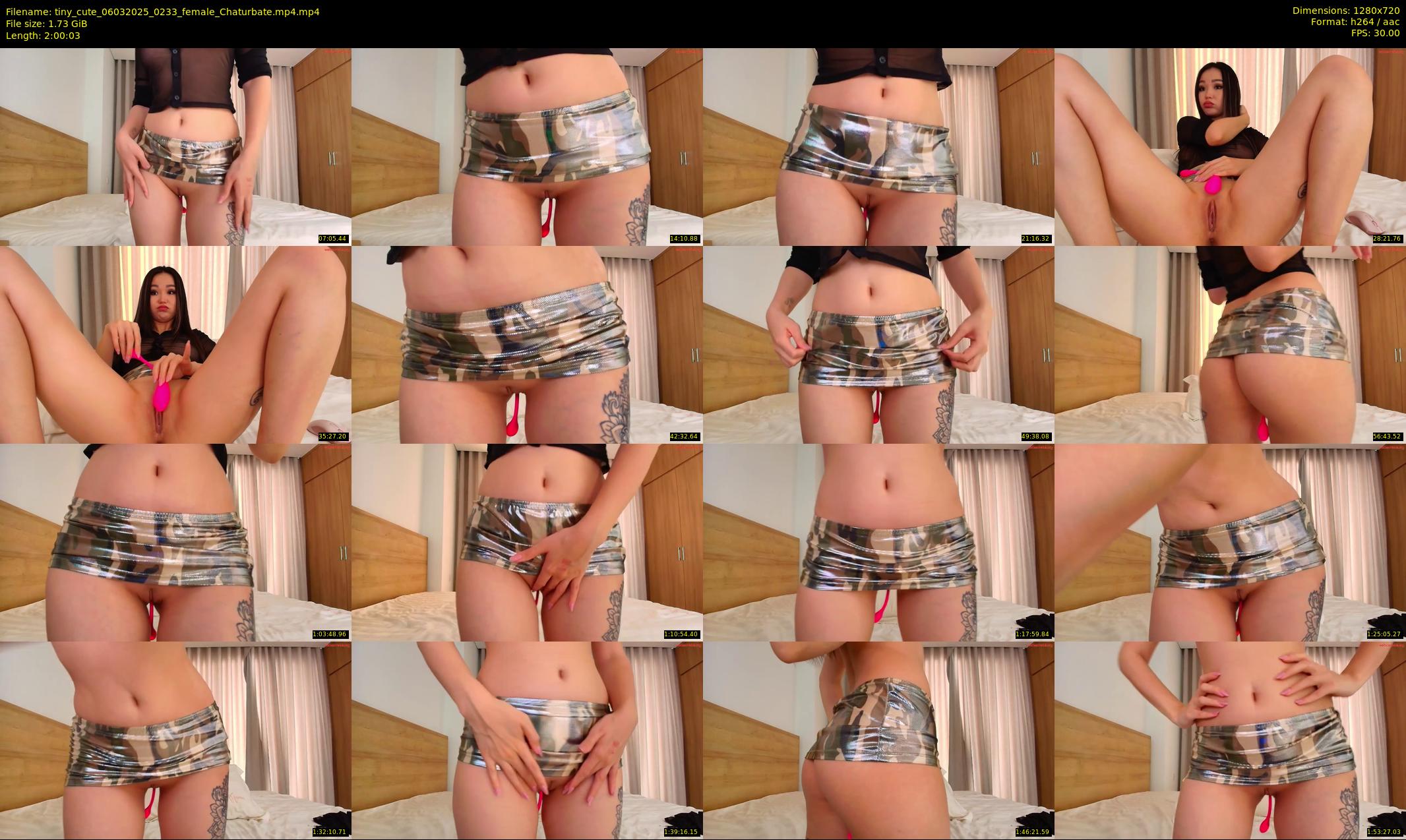 tiny_cute — 121 minute Chaturbate female cam show recording, 720p, Mar 6, 2025