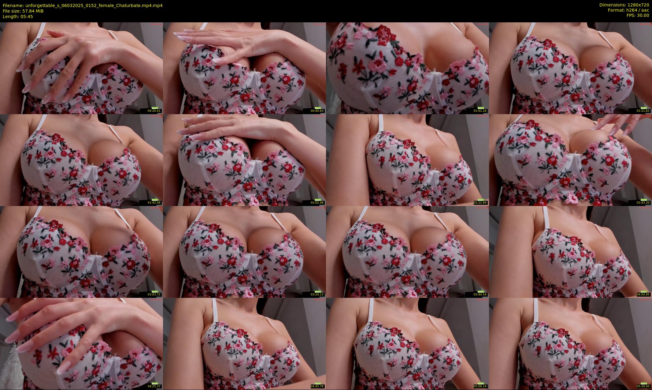 unforgettable_s — 6 minute Chaturbate female cam show recording, 720p, Mar 6, 2025