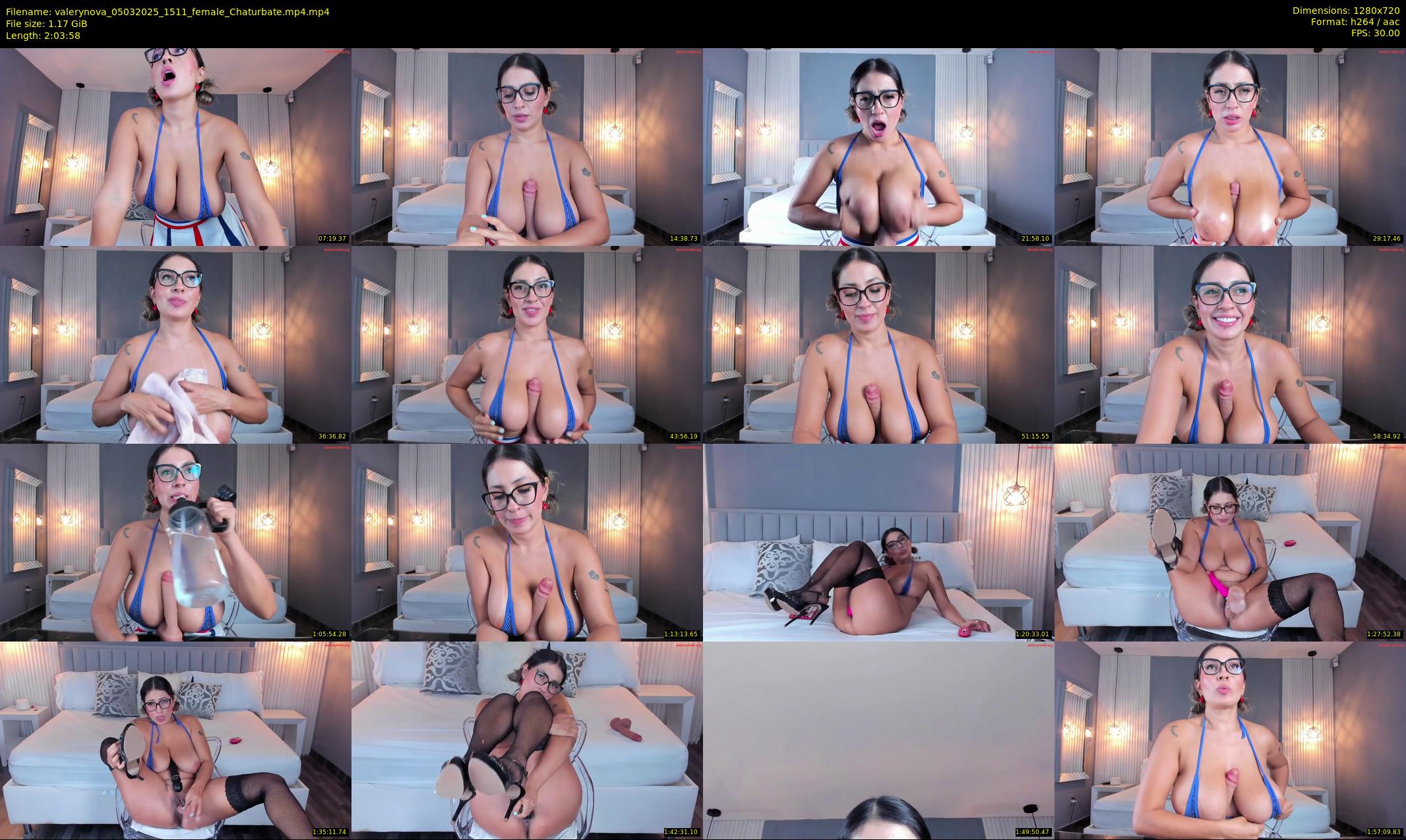 valerynova — 124 minute Chaturbate female cam show recording, 720p, Mar 5, 2025