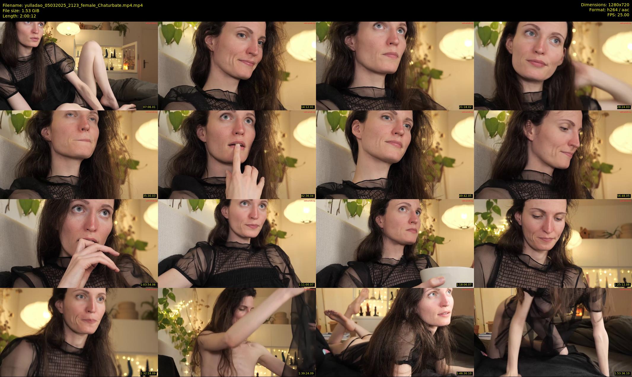yulladao — 121 minute Chaturbate female cam show recording, 720p, Mar 5, 2025