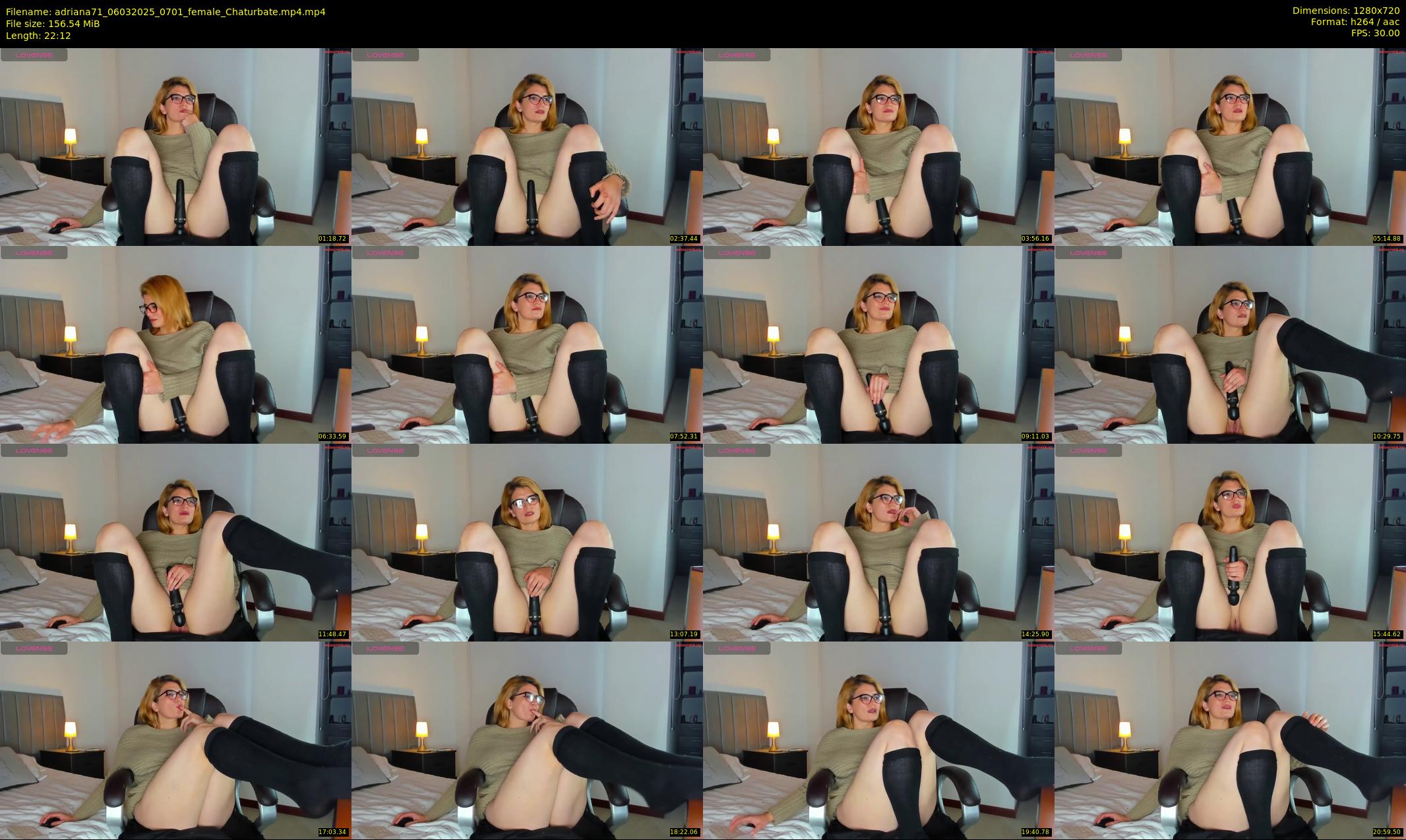 adriana71 — 23 minute Chaturbate couple cam show recording, 720p, Mar 6, 2025