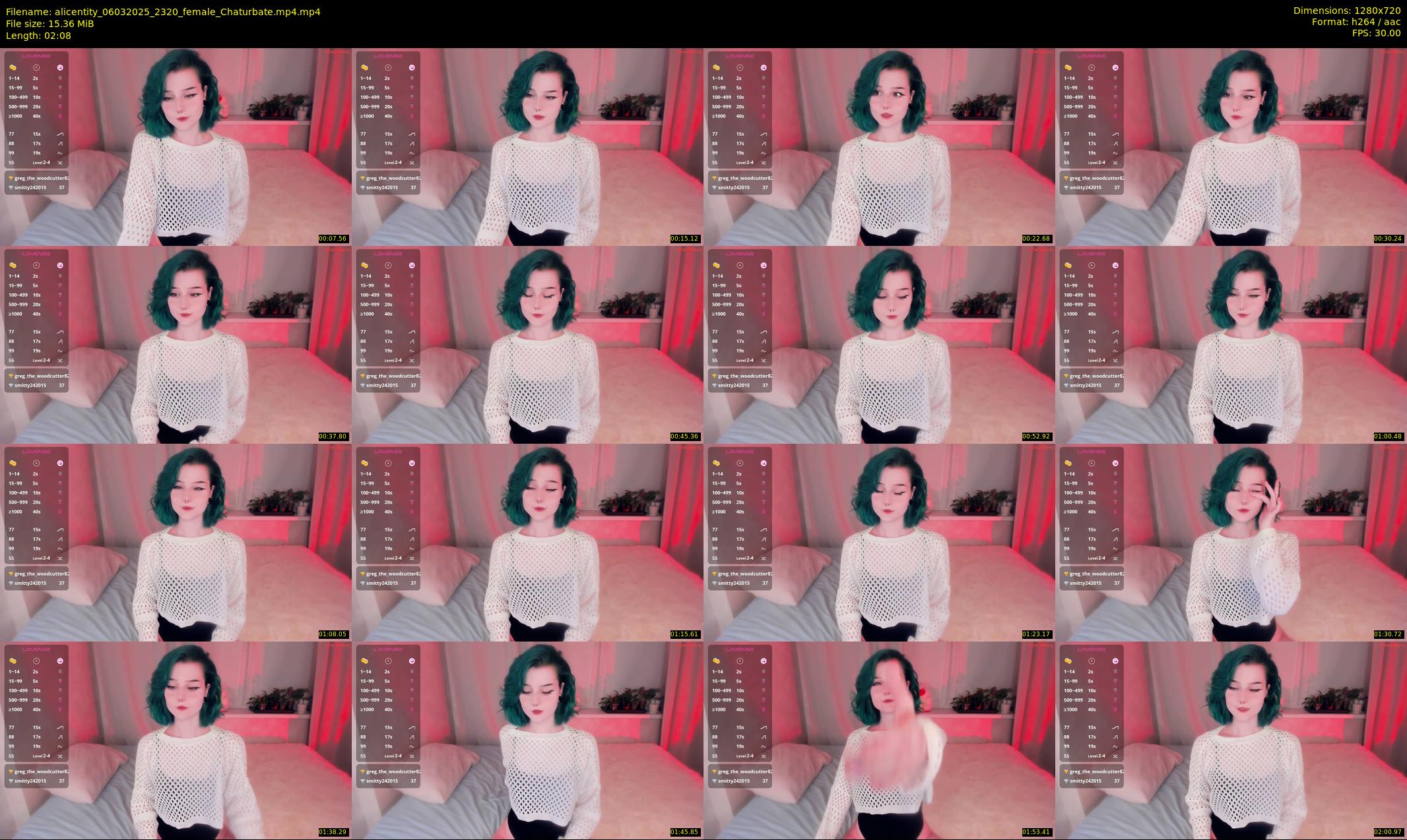 alicentity — 3 minute Chaturbate female cam show recording, 720p, Mar 6, 2025