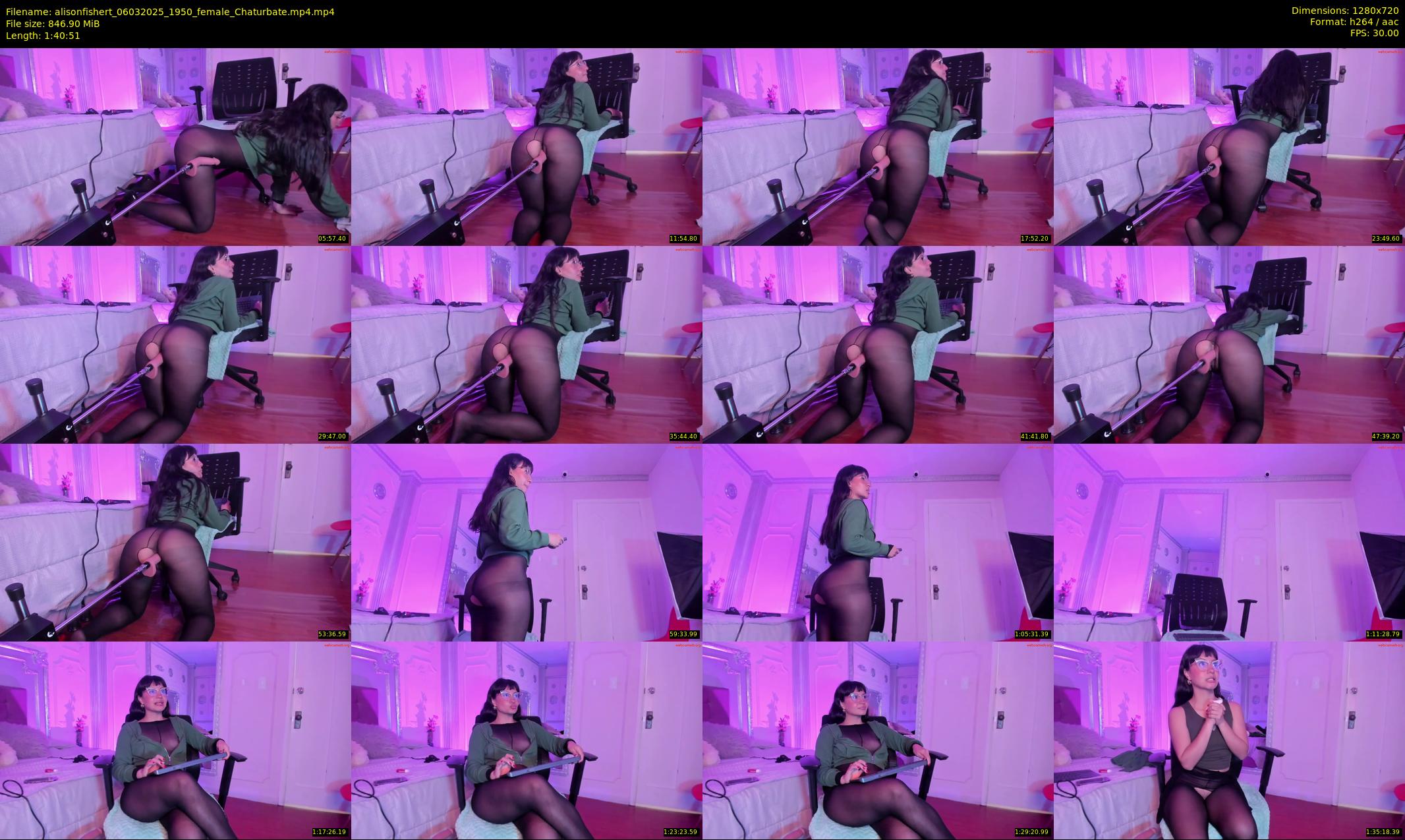 alisonfishert — 101 minute Chaturbate female cam show recording, 720p, Mar 6, 2025