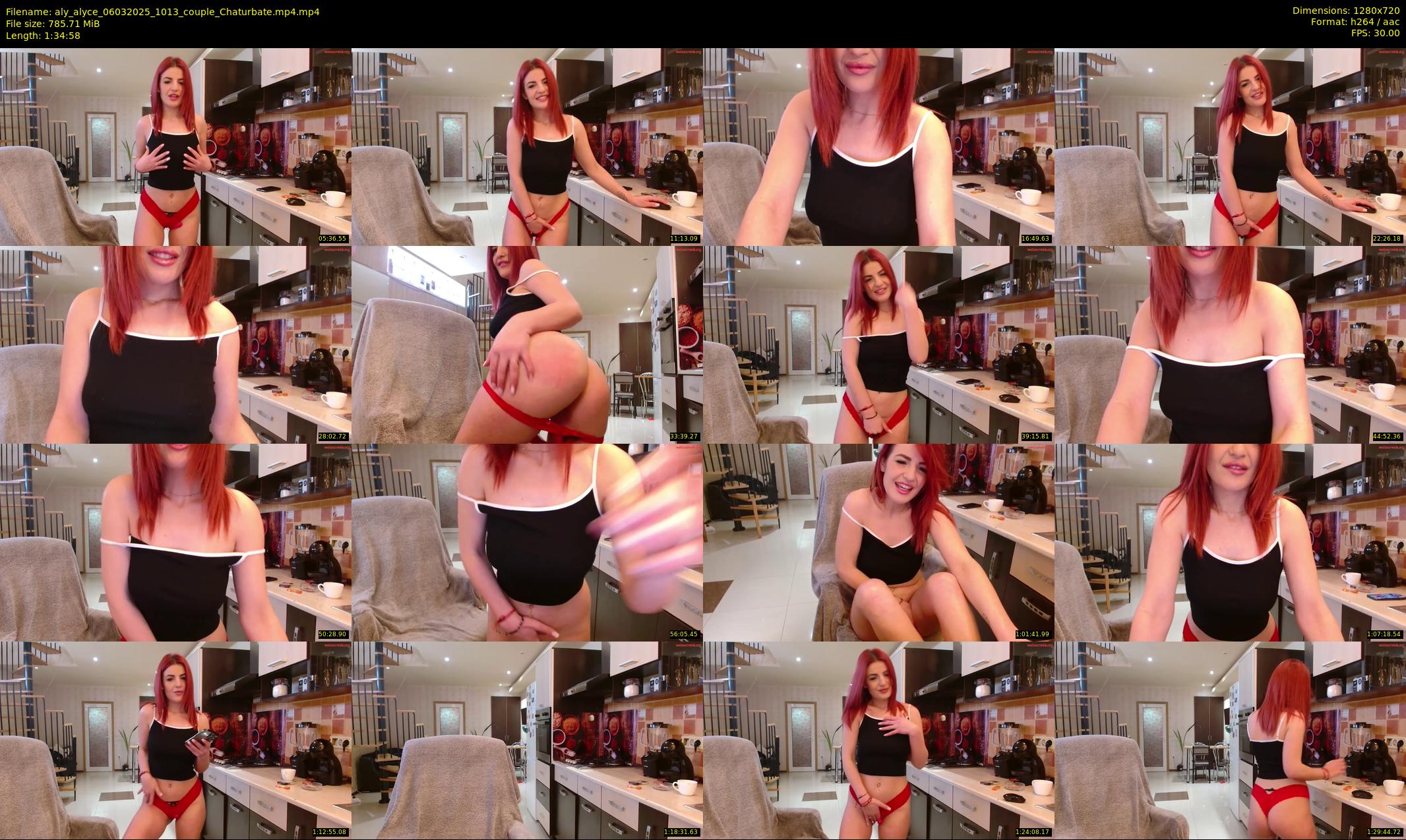 aly_alyce — 95 minute Chaturbate female cam show recording, 720p, Mar 6, 2025