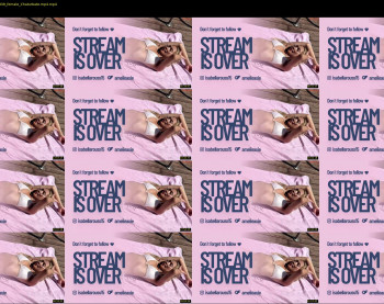 amelieaxie — 48 minute Chaturbate female cam show recording, 720p, Mar 6, 2025