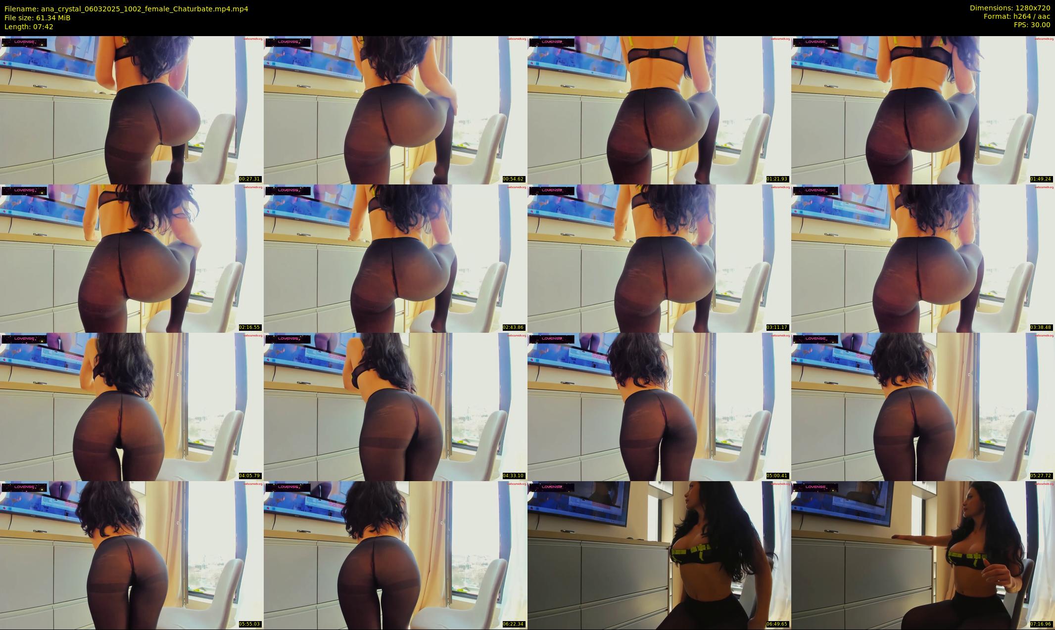 ana_crystal — 8 minute Chaturbate female cam show recording, 720p, Mar 6, 2025