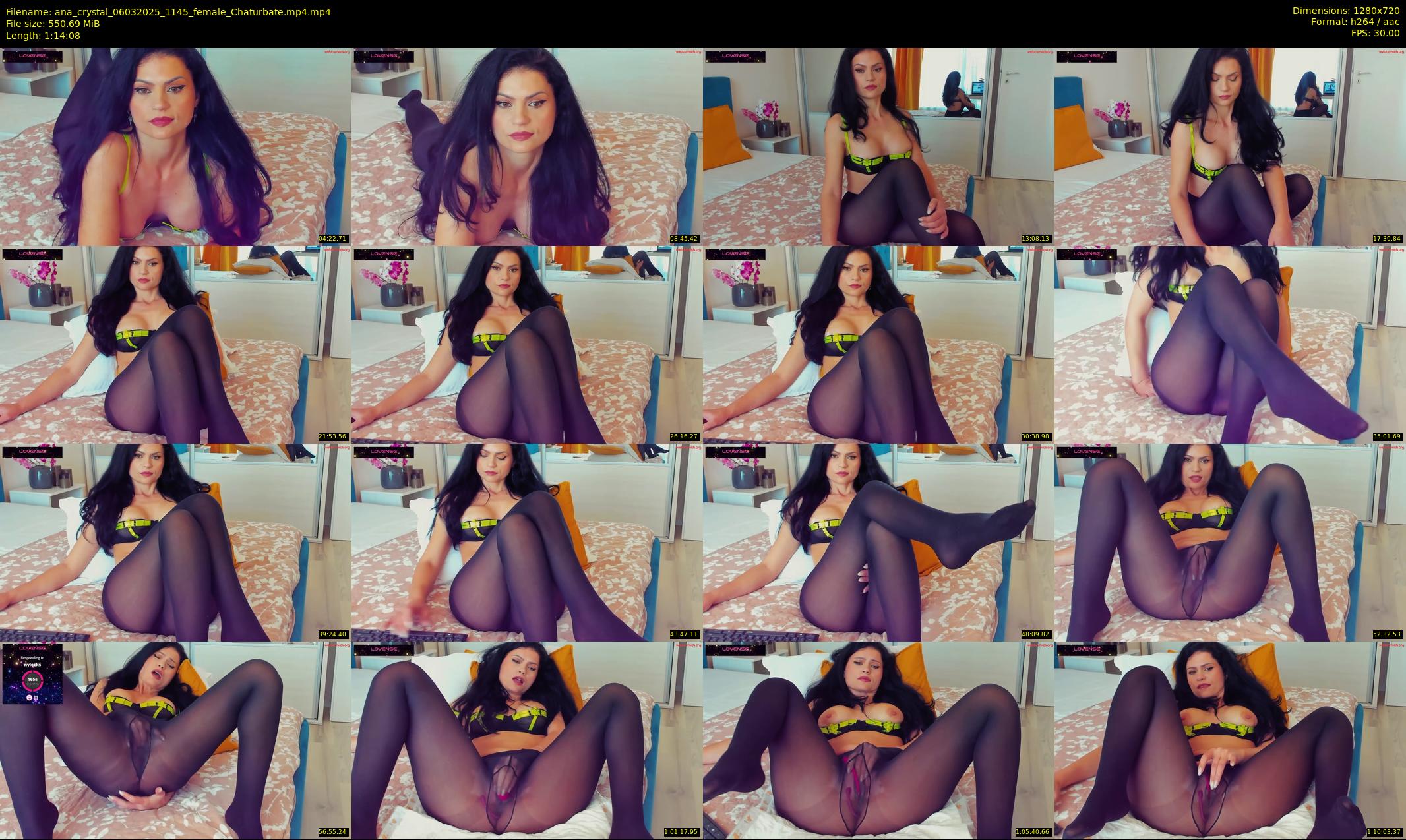 ana_crystal — 75 minute Chaturbate female cam show recording, 720p, Mar 6, 2025