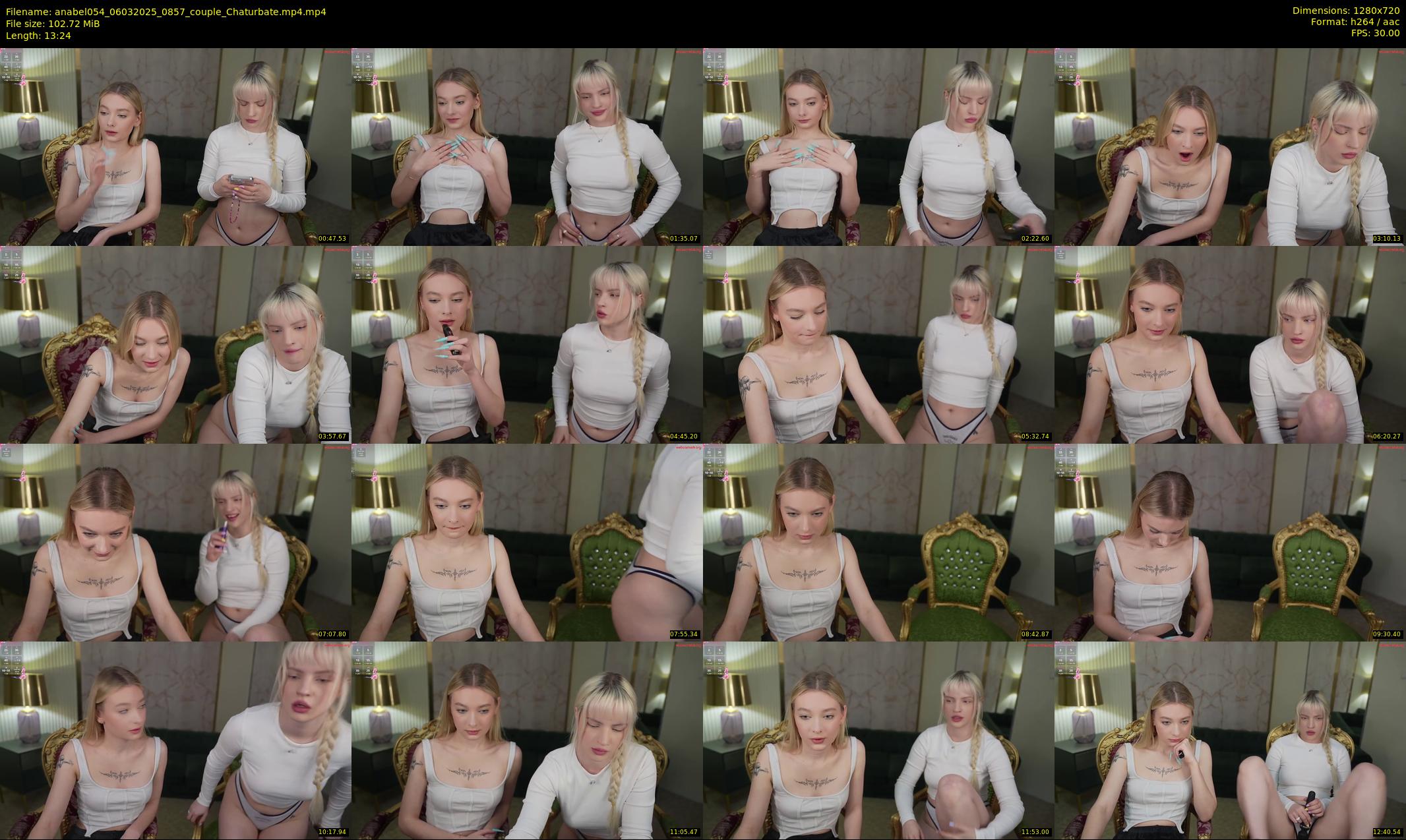 anabel054 — 14 minute Chaturbate female cam show recording, 720p, Mar 6, 2025