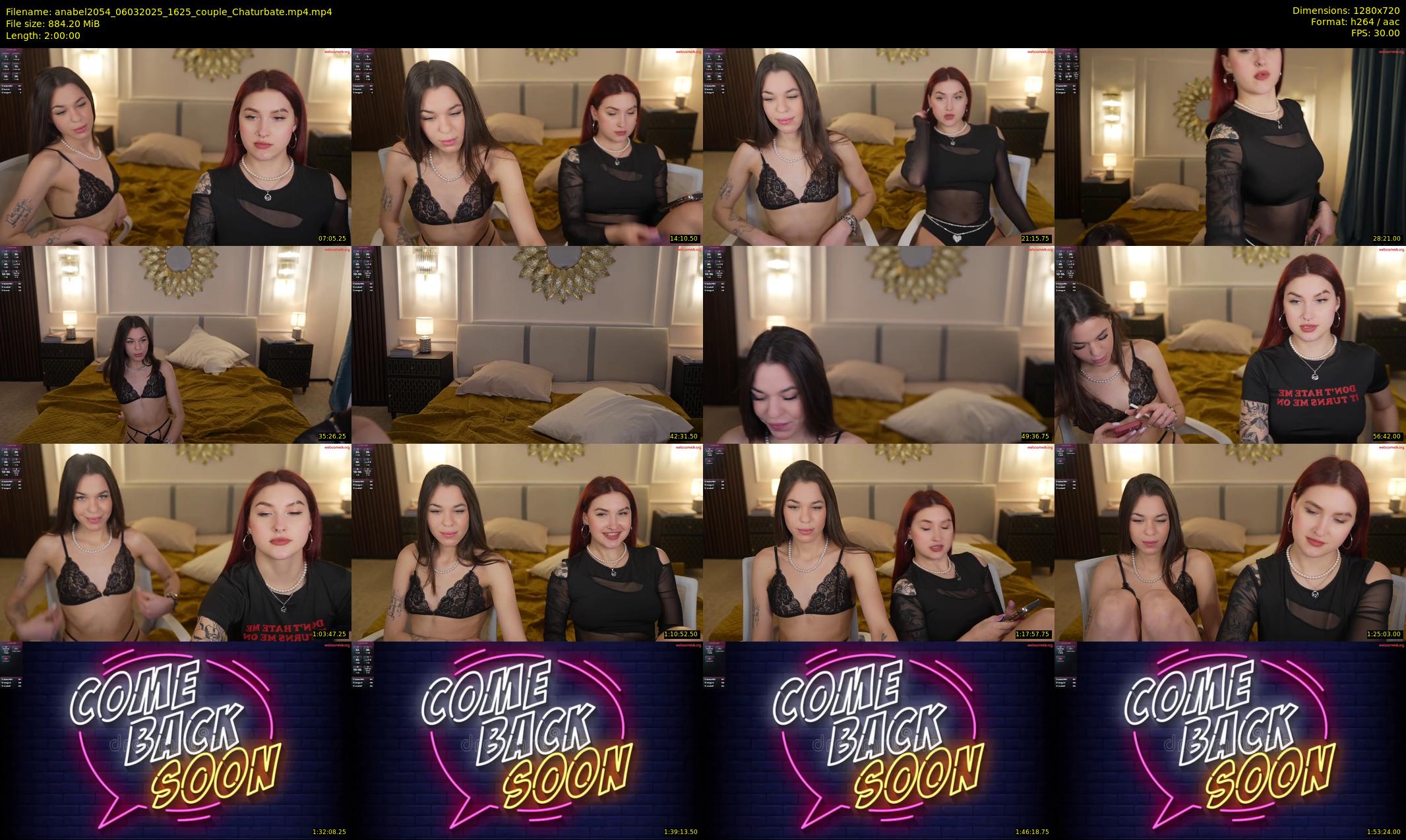 anabel2054 — 120 minute Chaturbate female cam show recording, 720p, Mar 6, 2025