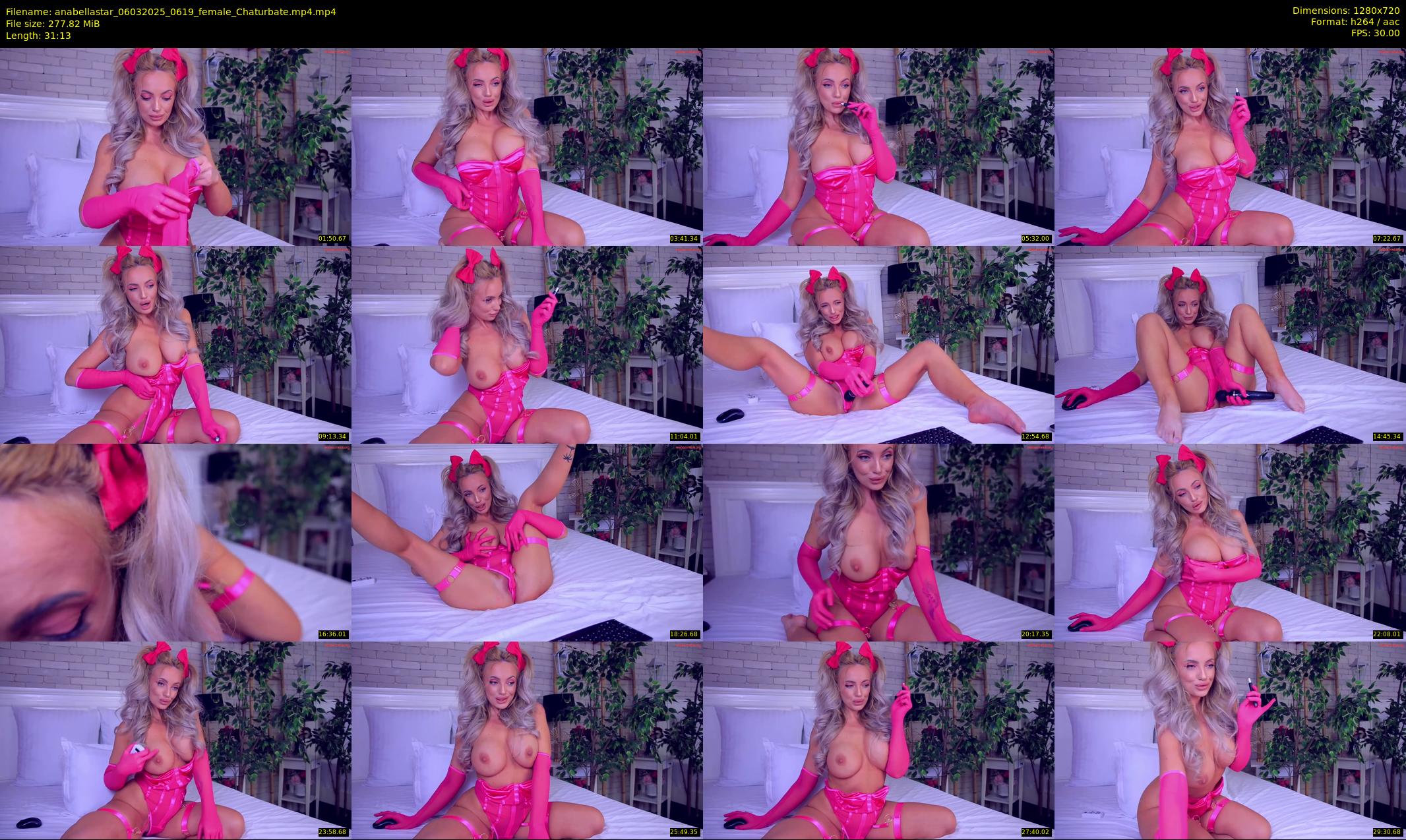 anabellastar — 32 minute Chaturbate female cam show recording, 720p, Mar 6, 2025