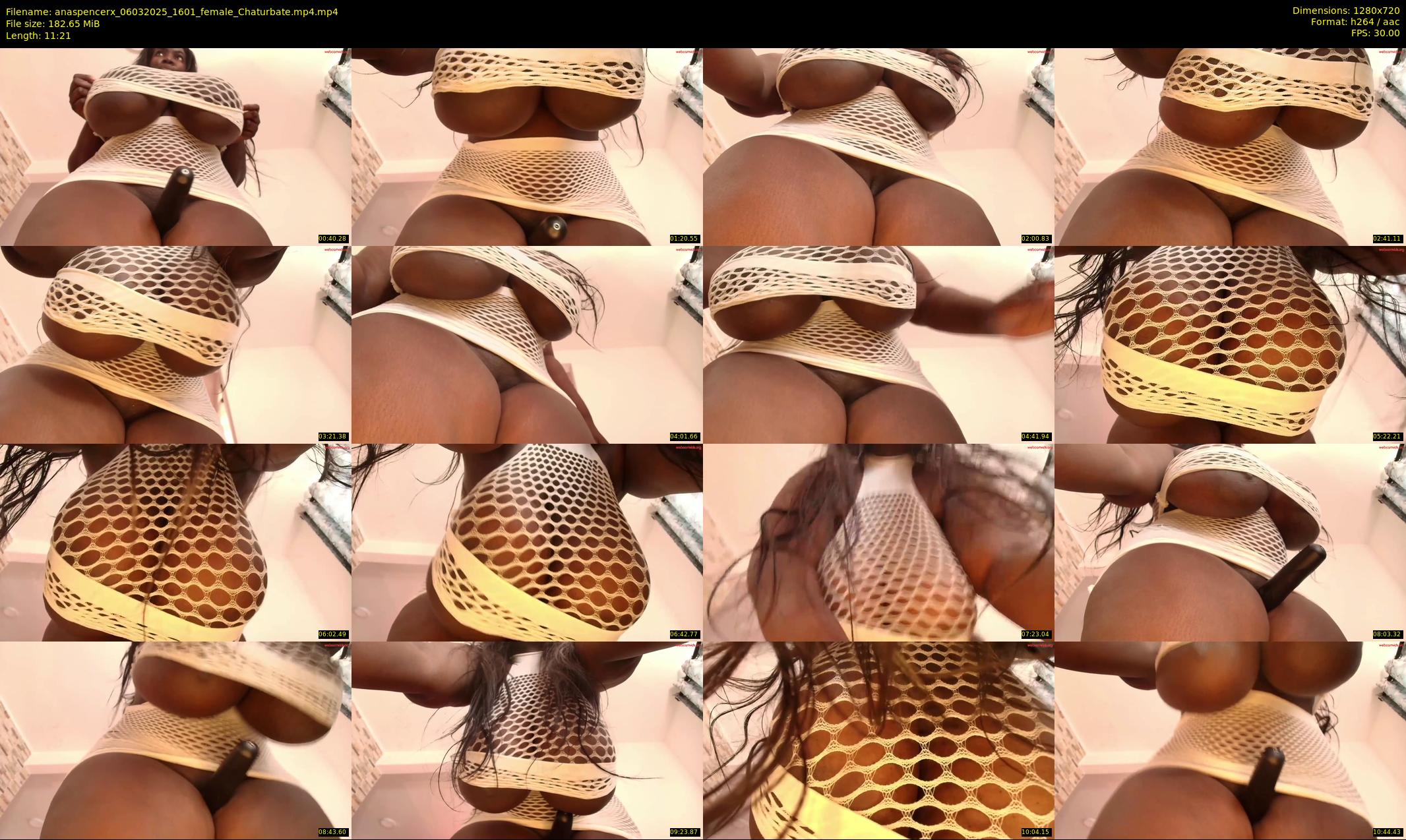 anaspencerx — 12 minute Chaturbate female cam show recording, 720p, Mar 6, 2025