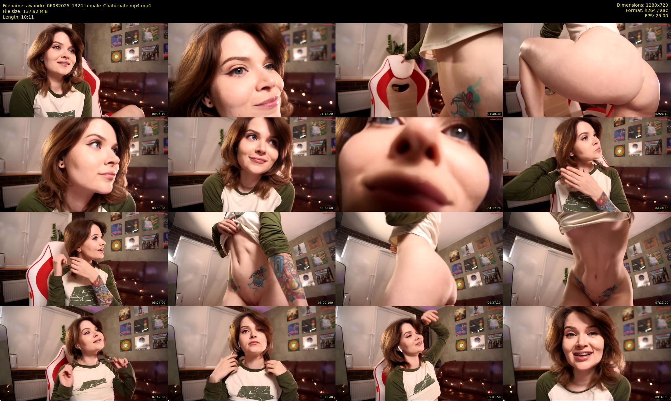 awondrr — 11 minute Chaturbate female cam show recording, 720p, Mar 6, 2025