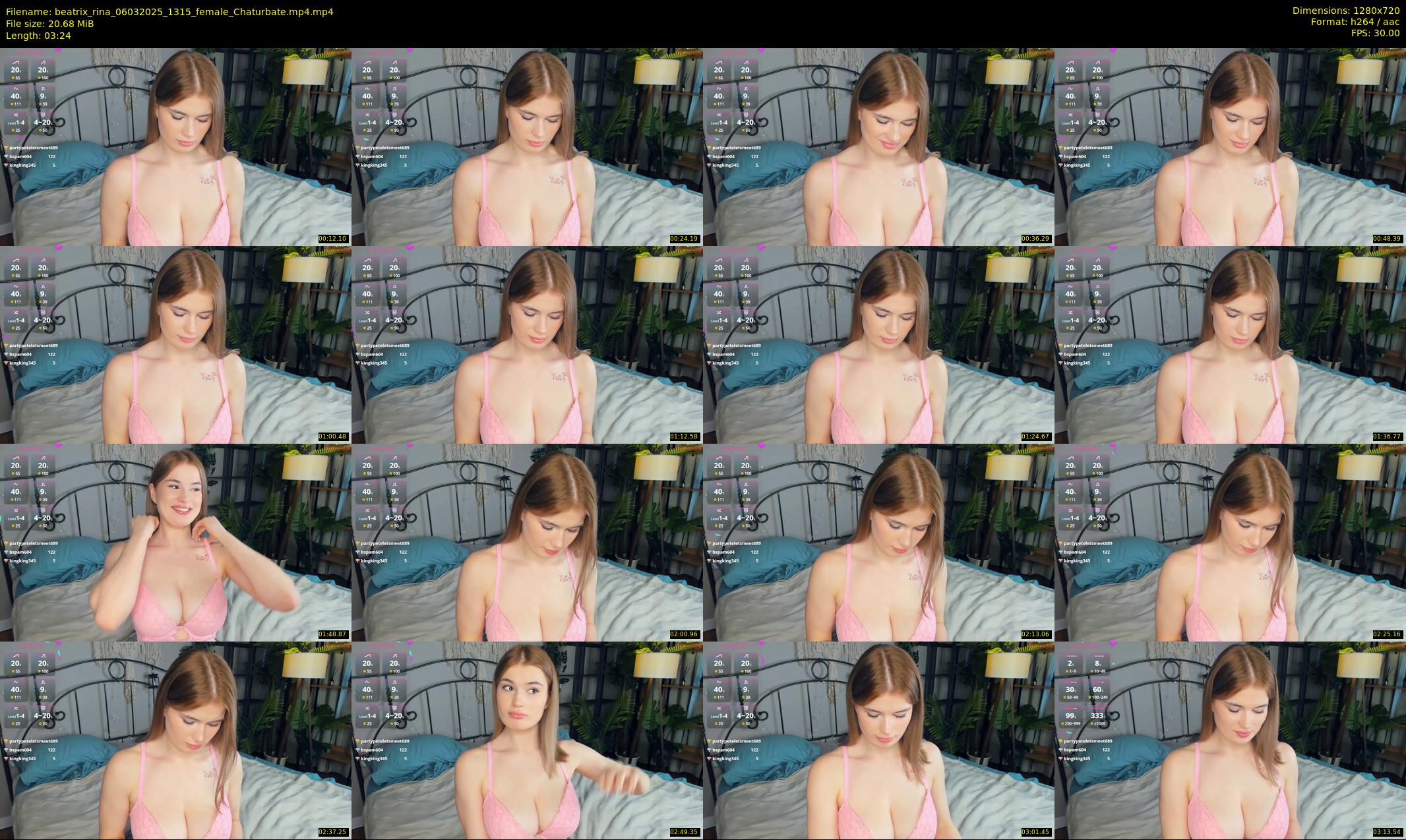 beatrix_rina — 4 minute Chaturbate female cam show recording, 720p, Mar 6, 2025