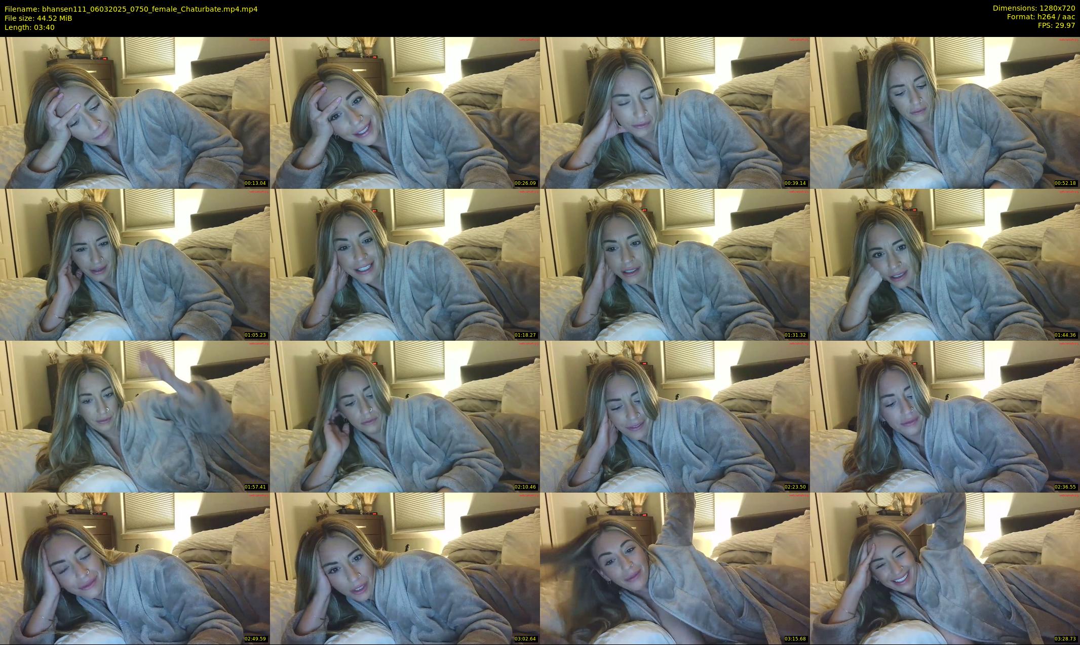 bhansen111 — 4 minute Chaturbate female cam show recording, 720p, Mar 6, 2025