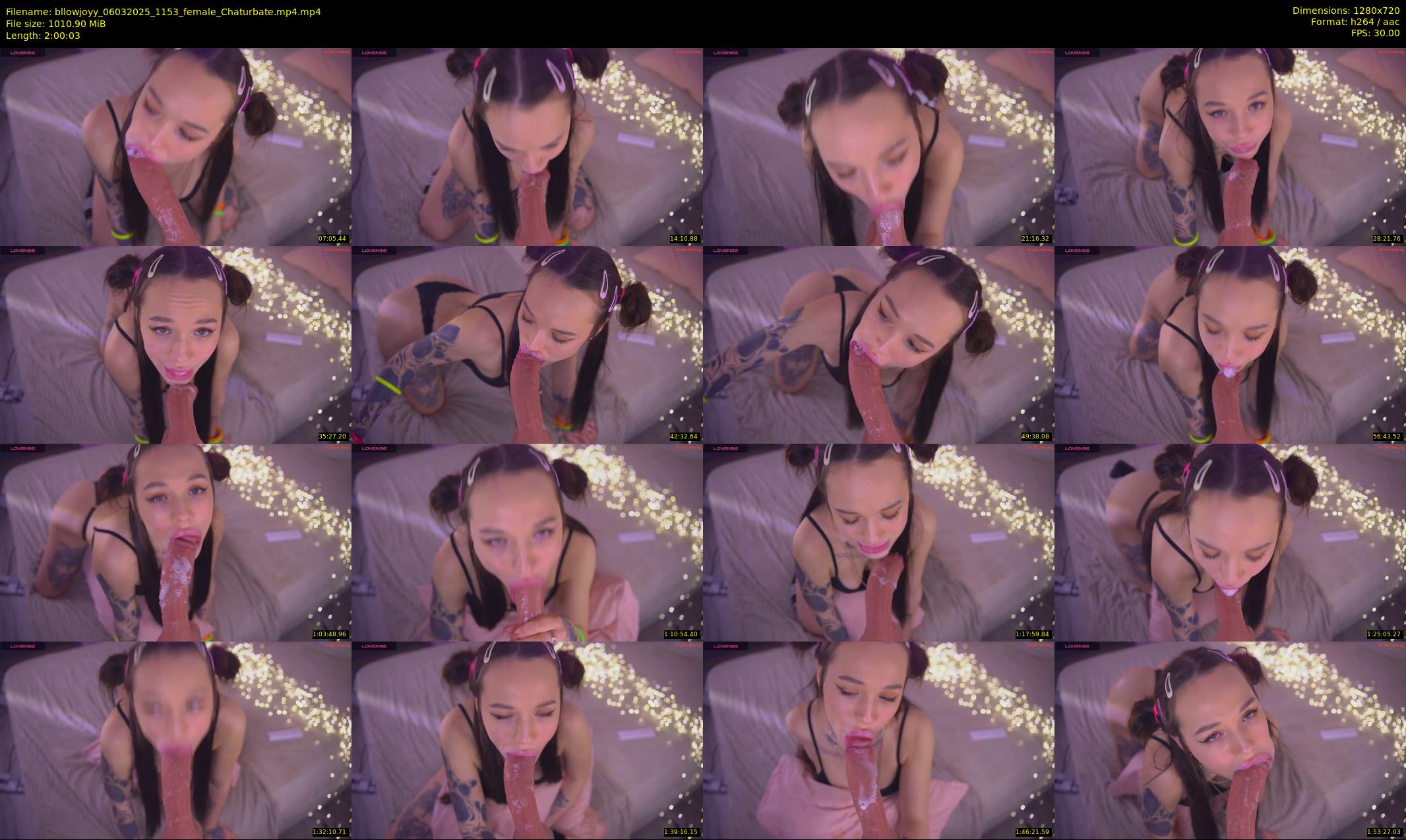 bllowjoyy — 121 minute Chaturbate female cam show recording, 720p, Mar 6, 2025