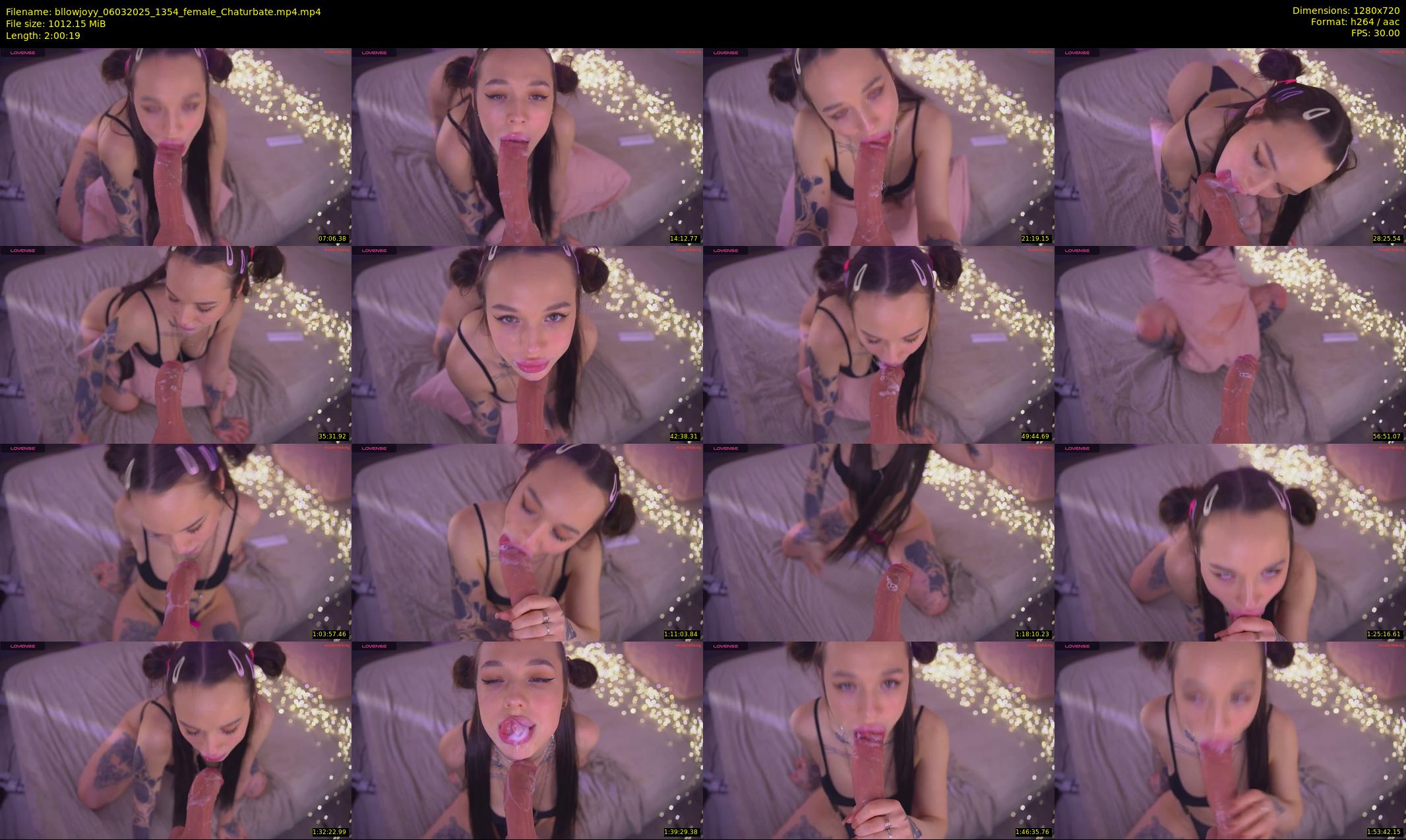 bllowjoyy — 121 minute Chaturbate female cam show recording, 720p, Mar 6, 2025