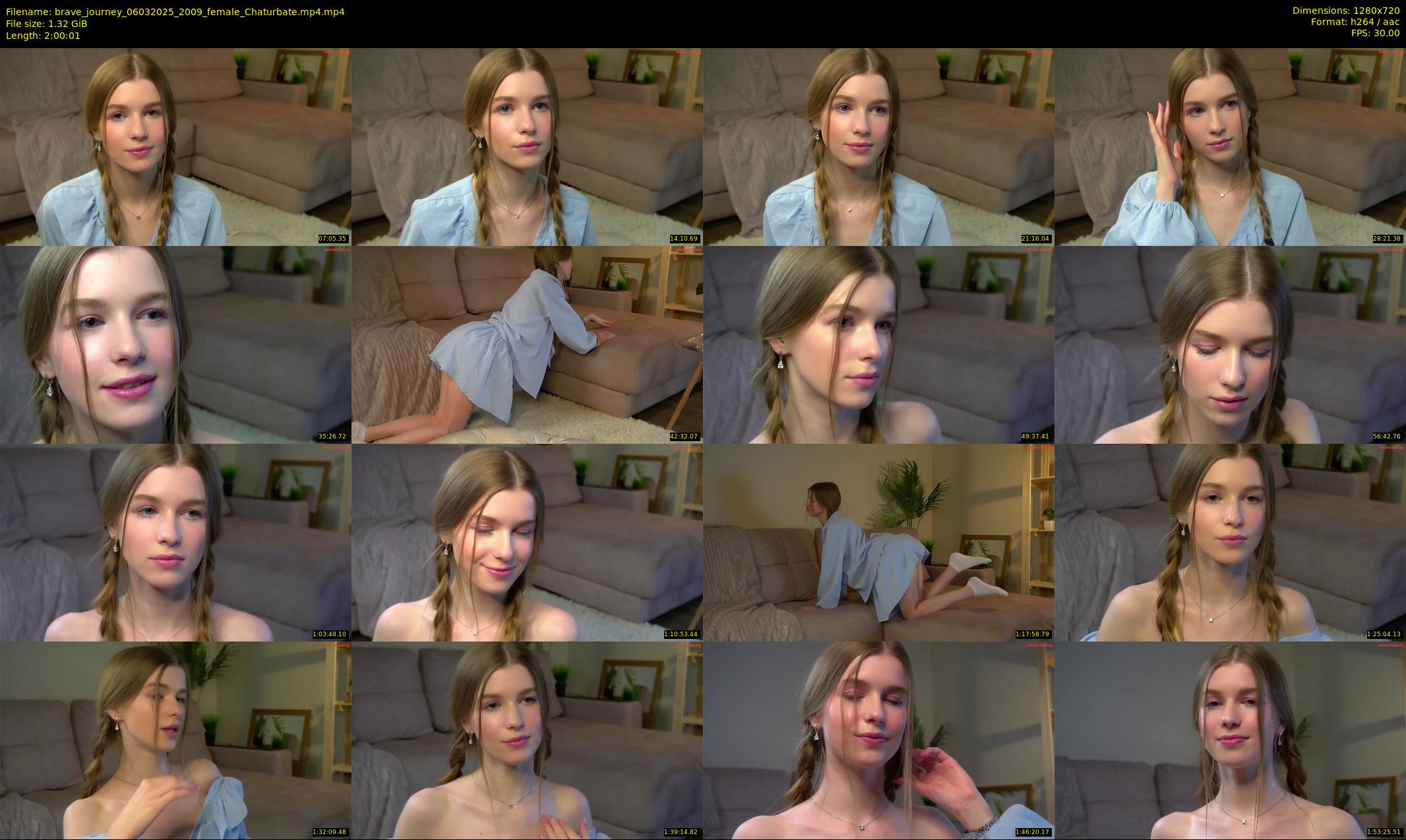 brave_journey — 121 minute Chaturbate female cam show recording, 720p, Mar 6, 2025