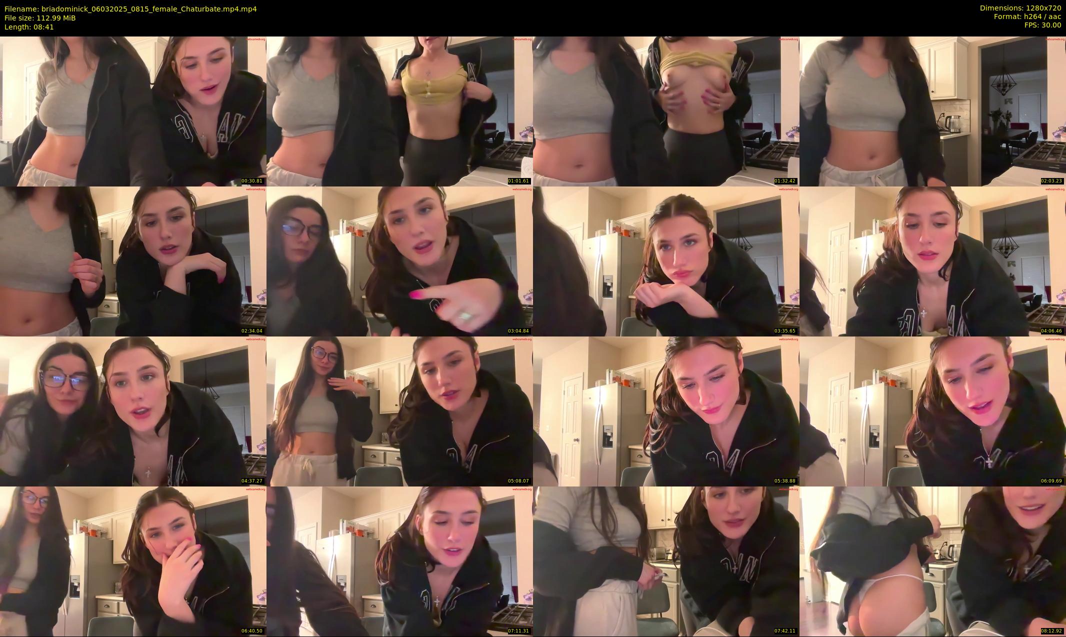 briadominick — 9 minute Chaturbate couple cam show recording, 720p, Mar 6, 2025