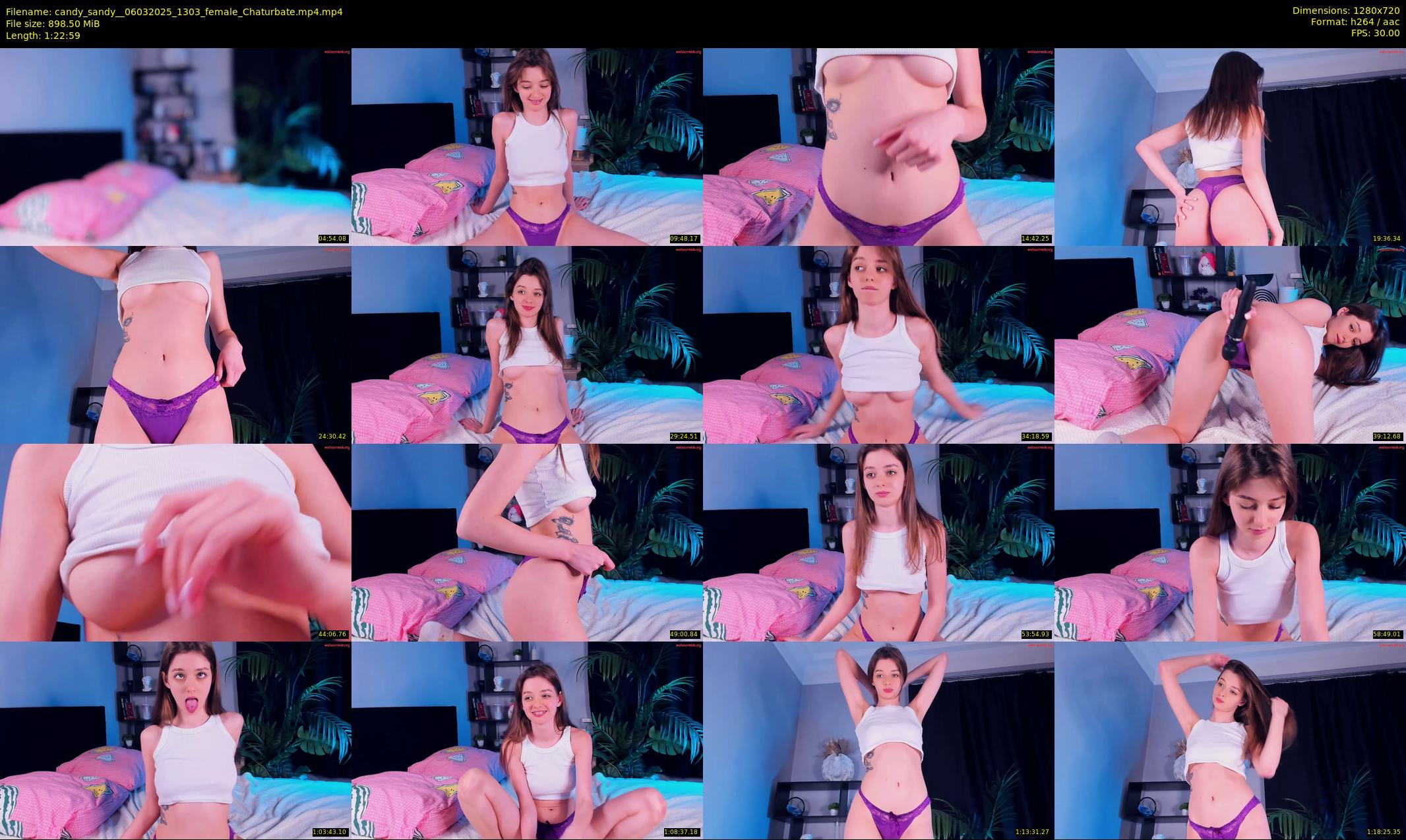 candy_sandy_ — 83 minute Chaturbate female cam show recording, 720p, Mar 6, 2025