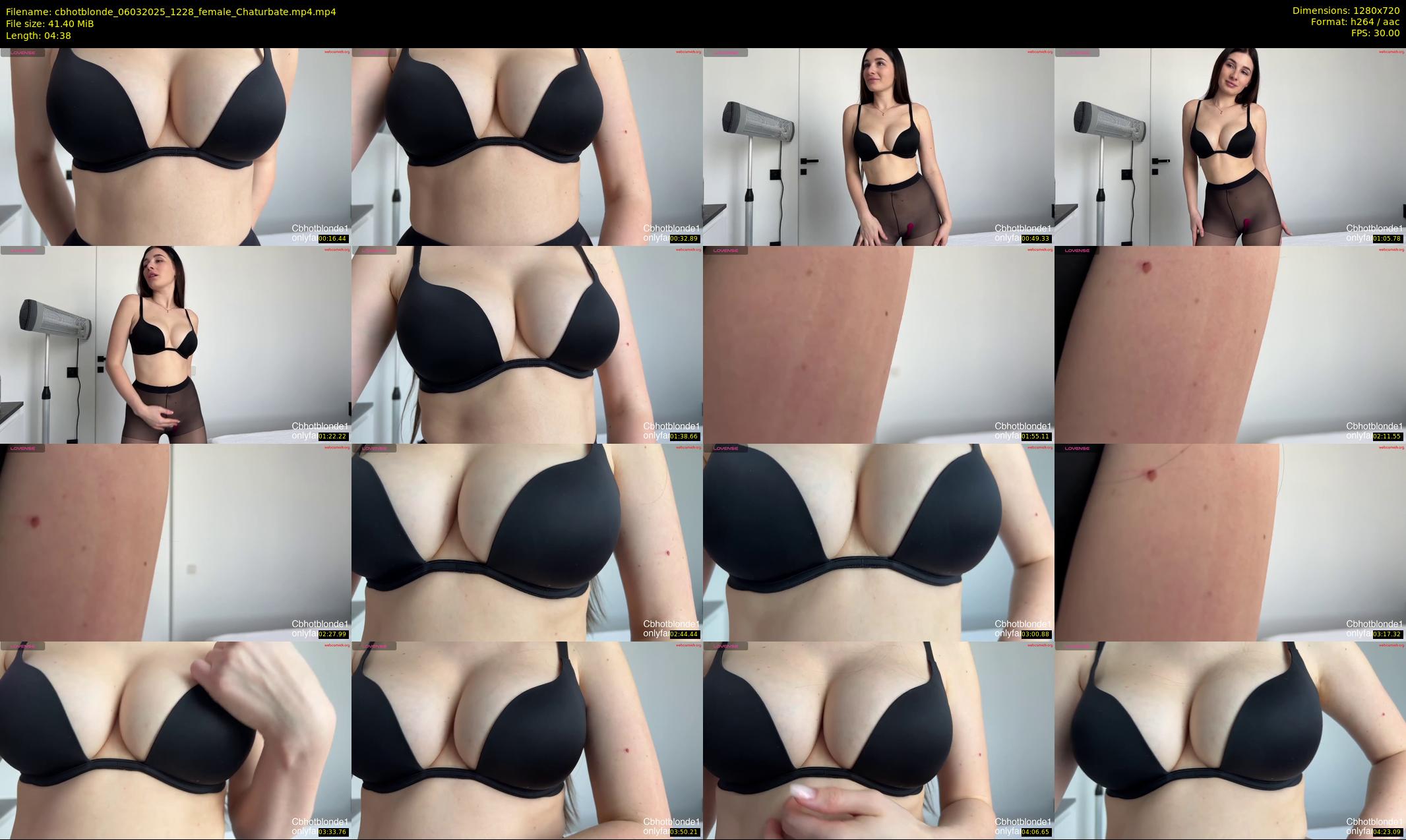 cbhotblonde — 5 minute Chaturbate female cam show recording, 720p, Mar 6, 2025