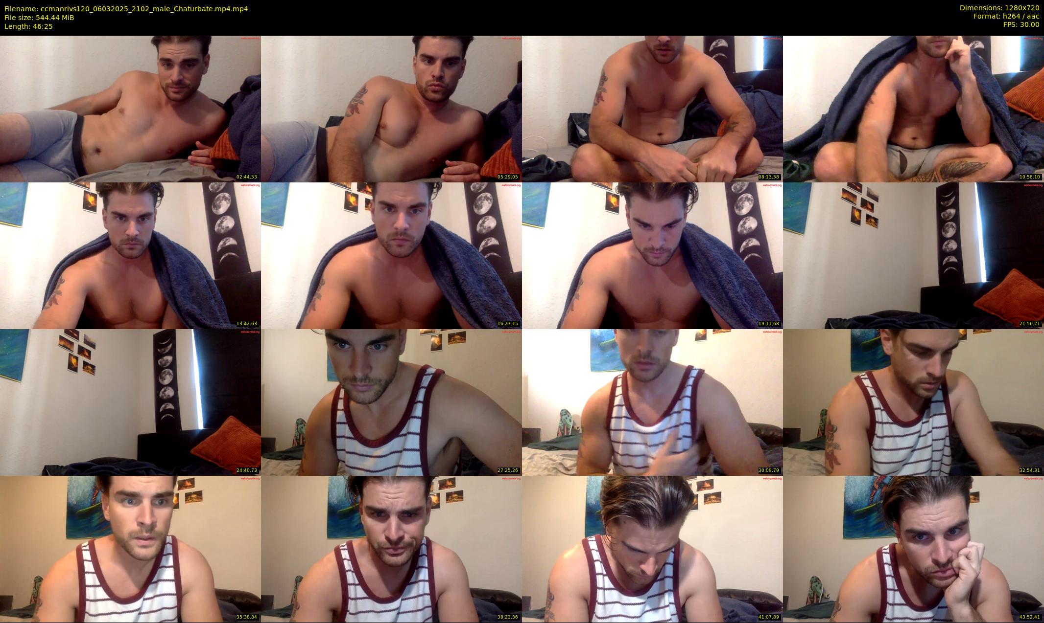 ccmanrivs120 — 47 minute Chaturbate male cam show recording, 720p, Mar 6, 2025