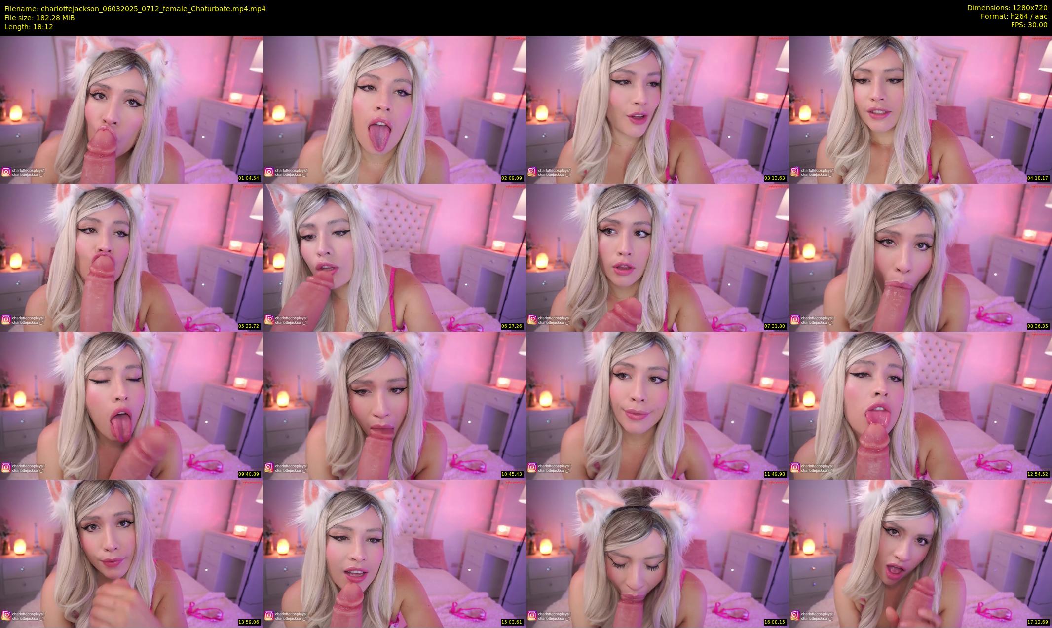 charlottejackson — 19 minute Chaturbate female cam show recording, 720p, Mar 6, 2025